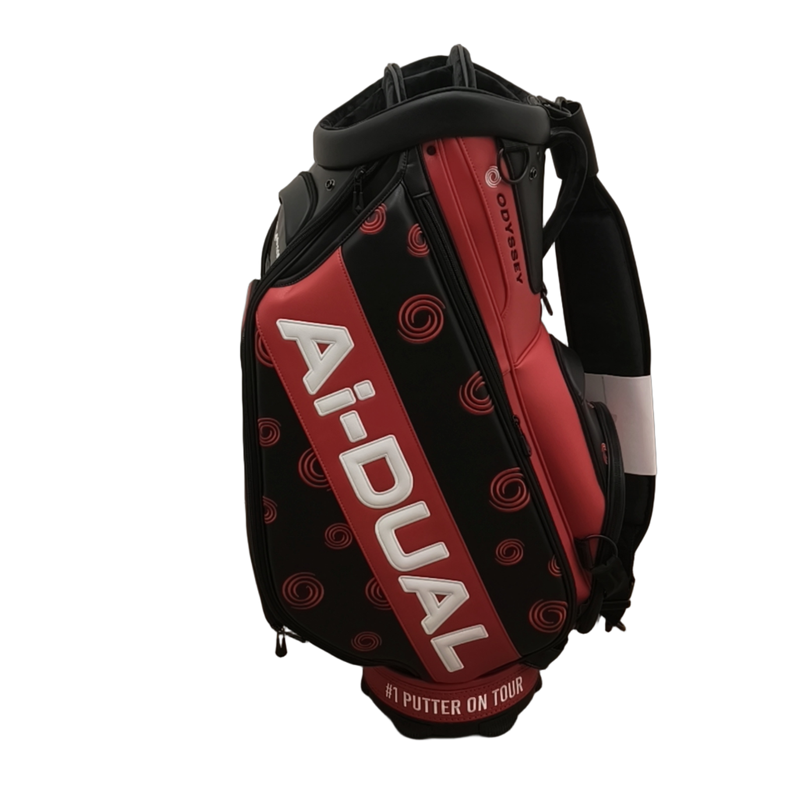 Callaway AI-DUAL 1/2-Ball Golf Bag / 6-Rum / Rød [model:birefnet-general] [bg:handrolled]