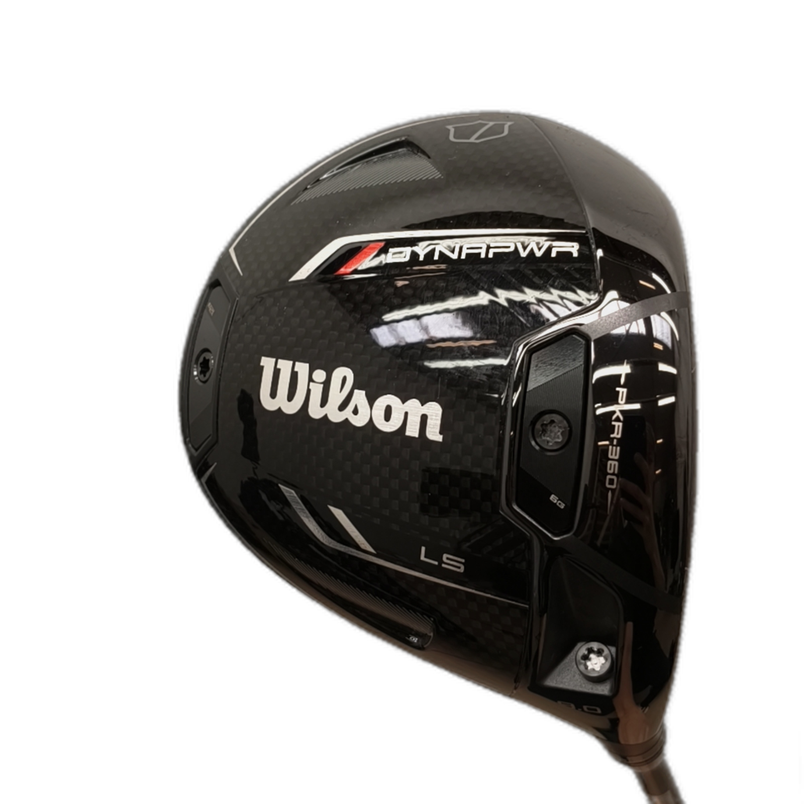 Wilson DynaPWR LS Driver / Flex Stiff / Loft 9 [model:silueta] [bg:handrolled]