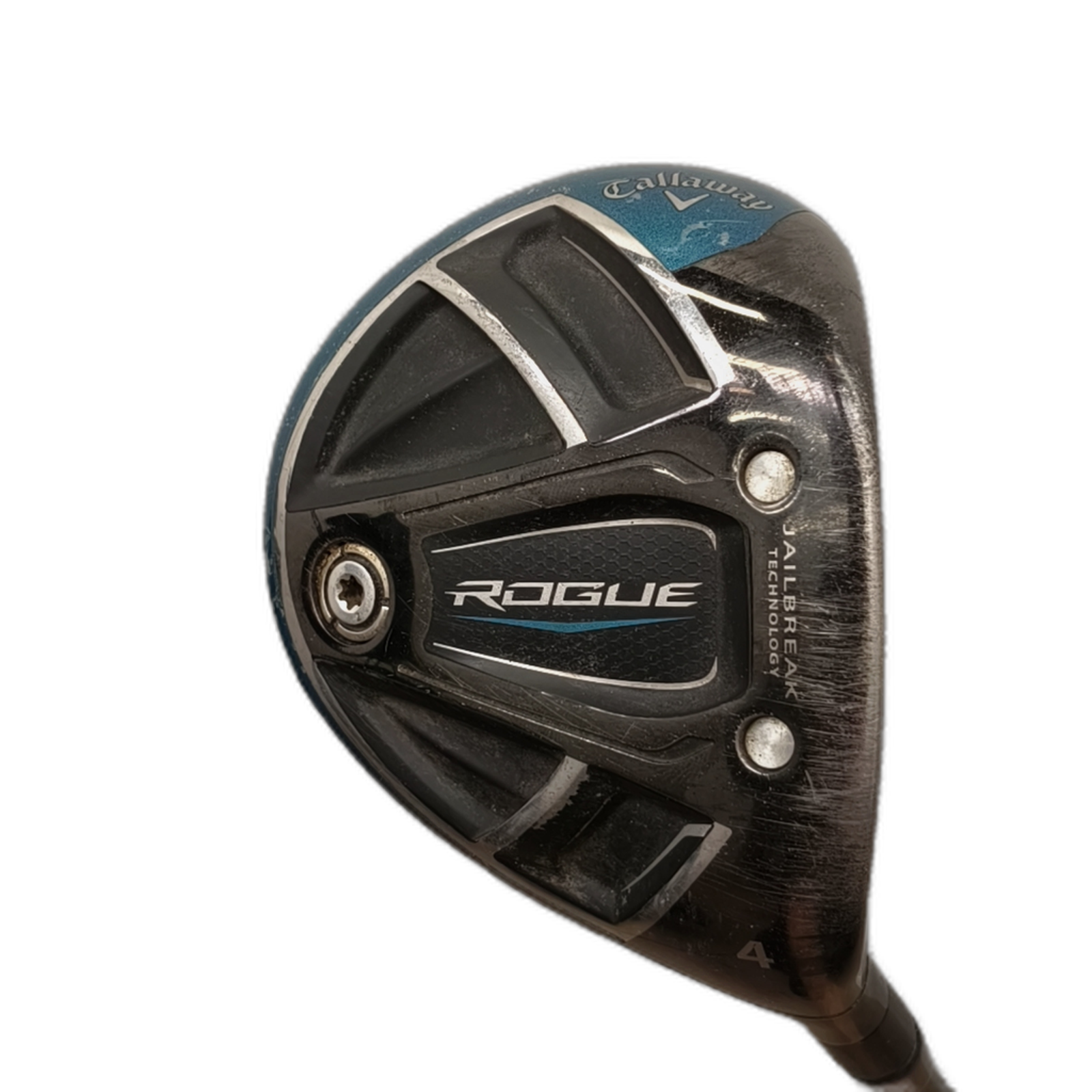 Callaway Rogue Fairway Wood / Flex Regular / #4/16.5 [model:silueta] [bg:handrolled]