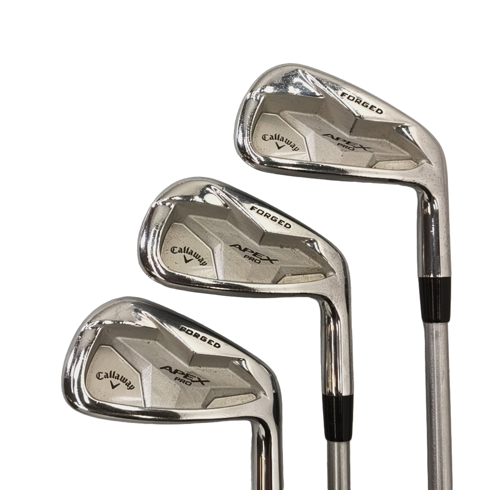 Callaway Apex Pro 19 Jernsæt / 4-PW / Flex X-Stiff / Grafit [model:birefnet-general] [bg:handrolled]