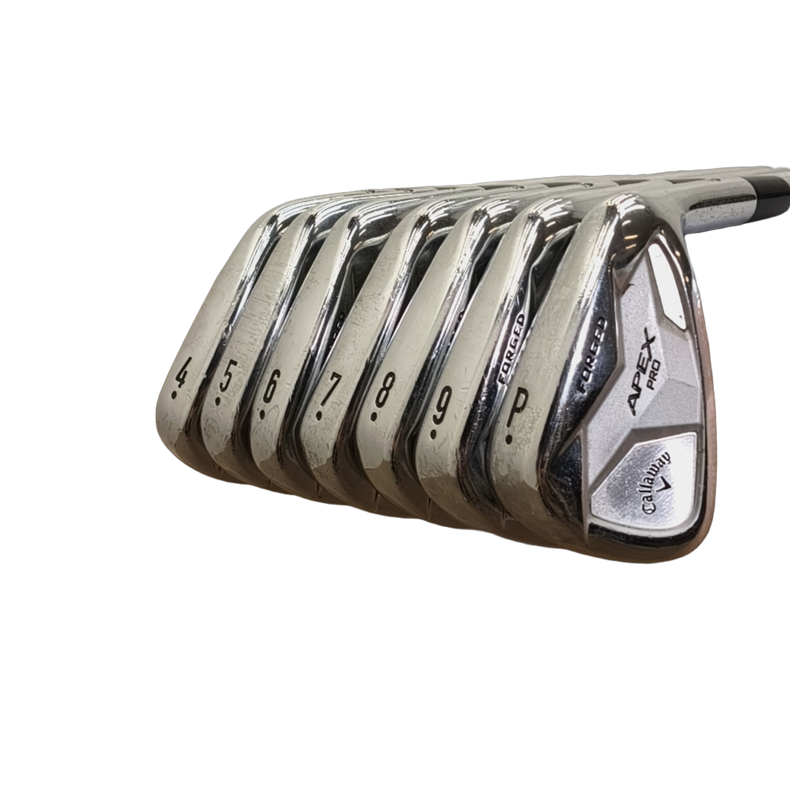 Callaway Apex Pro 19 Jernsæt / 4-PW / Flex X-Stiff / Grafit [model:birefnet-general] [bg:handrolled]