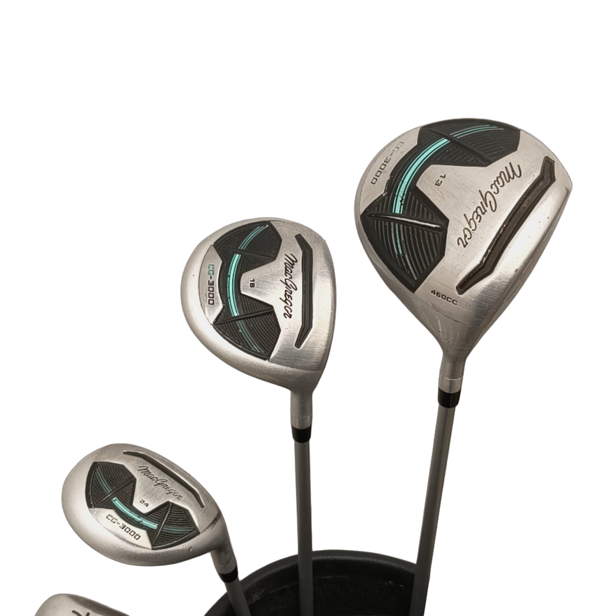MacGregor CG 3000 Komplettset Ohne Bag / 8-PW+SW / Flex Ladies / Graphit [model:birefnet-general] [bg:handrolled]