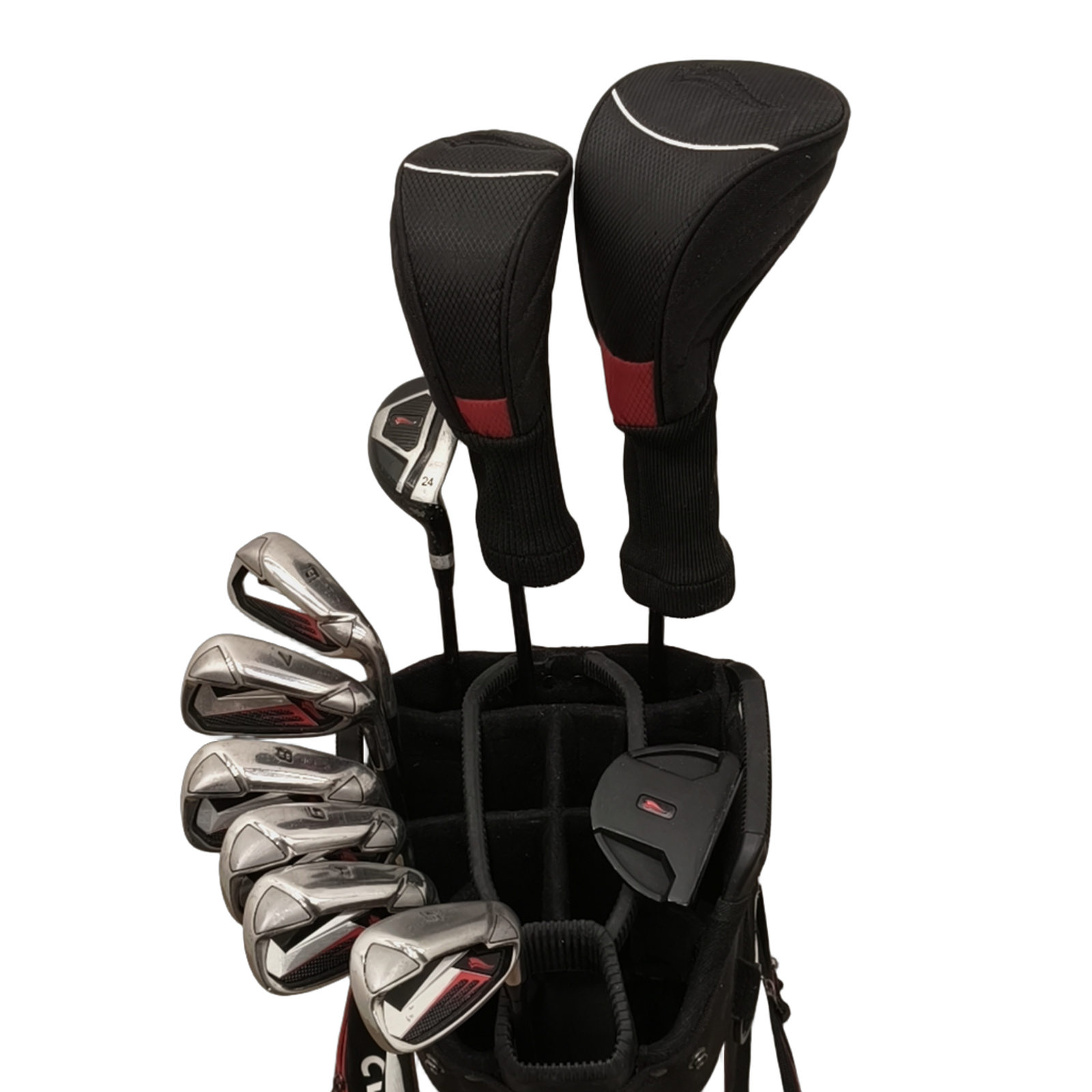 Big Fairways Forged Complete Set With Bag / 6-PW+SW / Flex Ladies / Graphite [model:birefnet-general] [bg:handrolled]