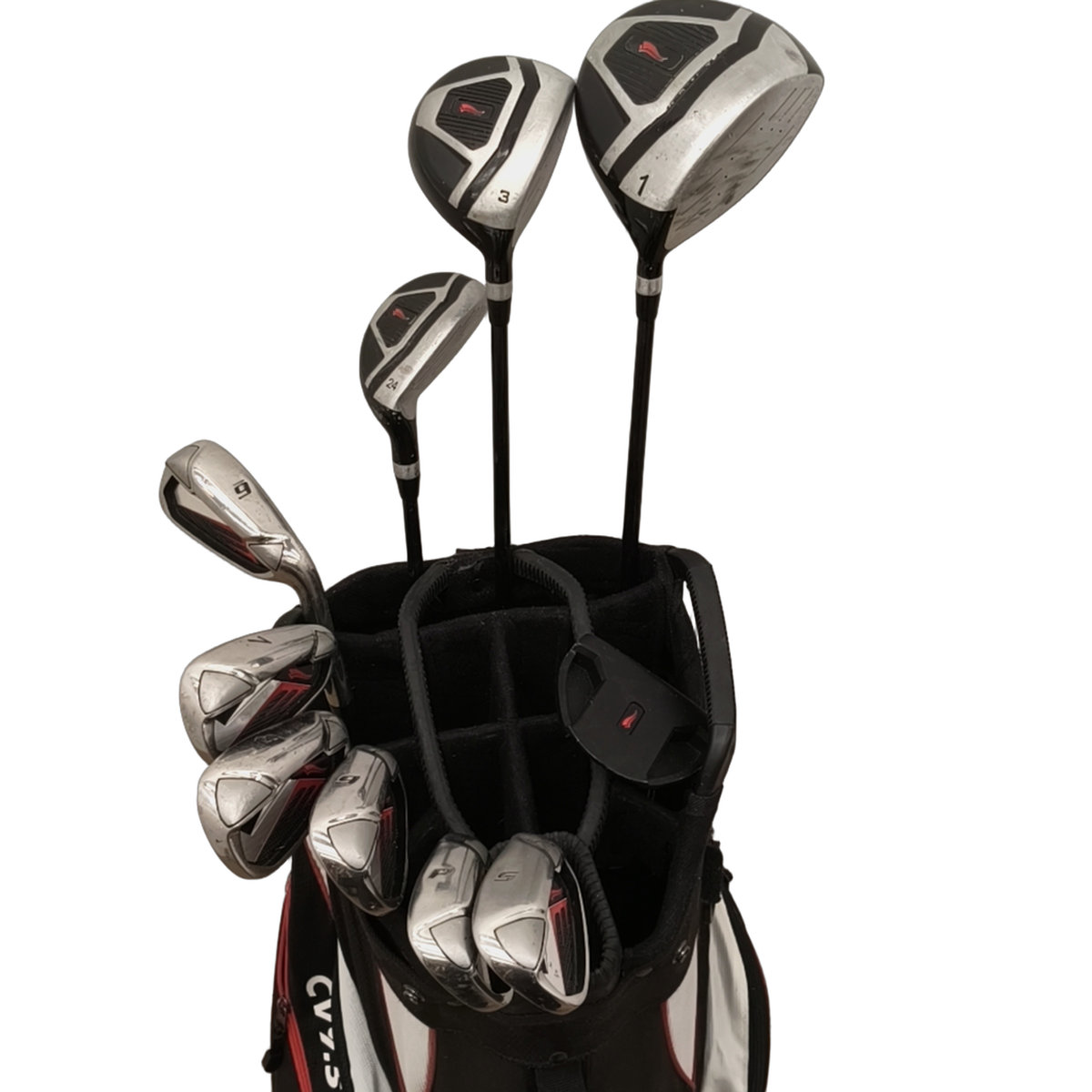 Big Fairways Forged Complete Set With Bag / 6-PW+SW / Flex Ladies / Graphite [model:birefnet-general] [bg:handrolled]