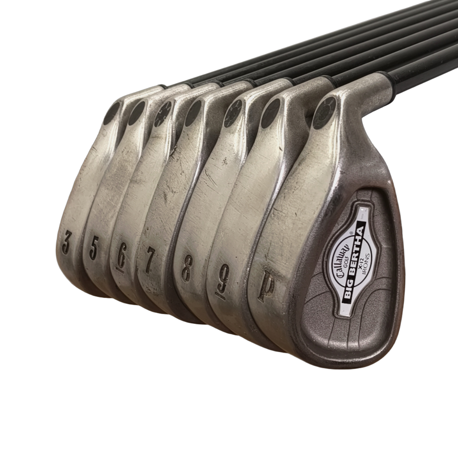 Callaway Big Bertha X12 Jernsæt / 3+5-PW / Flex Regular / Grafit [model:birefnet-general] [bg:handrolled]