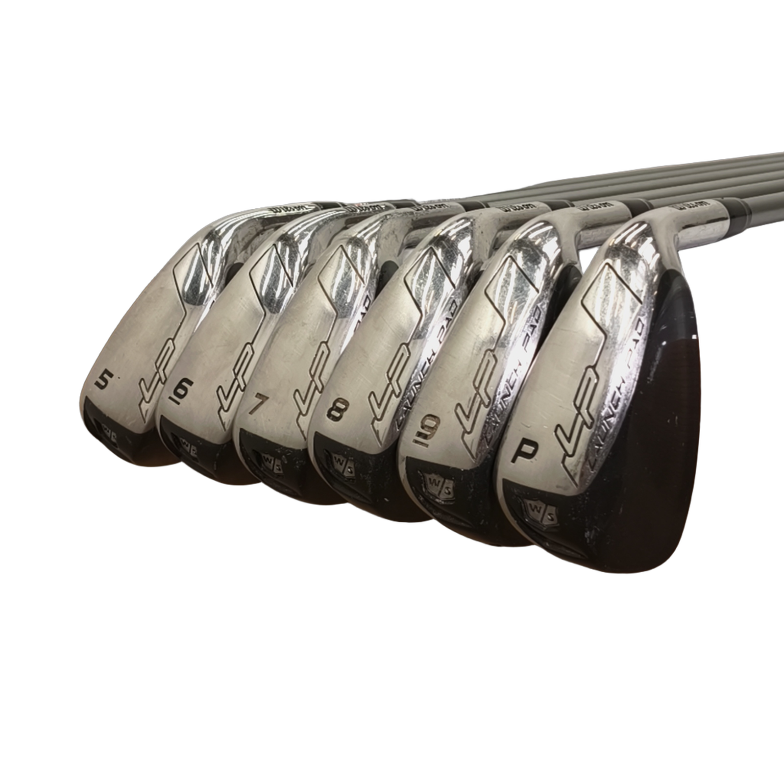 Wilson Staff Launch Pad Jernsæt / 5-PW / Flex Regular / Grafit [model:birefnet-general] [bg:handrolled]