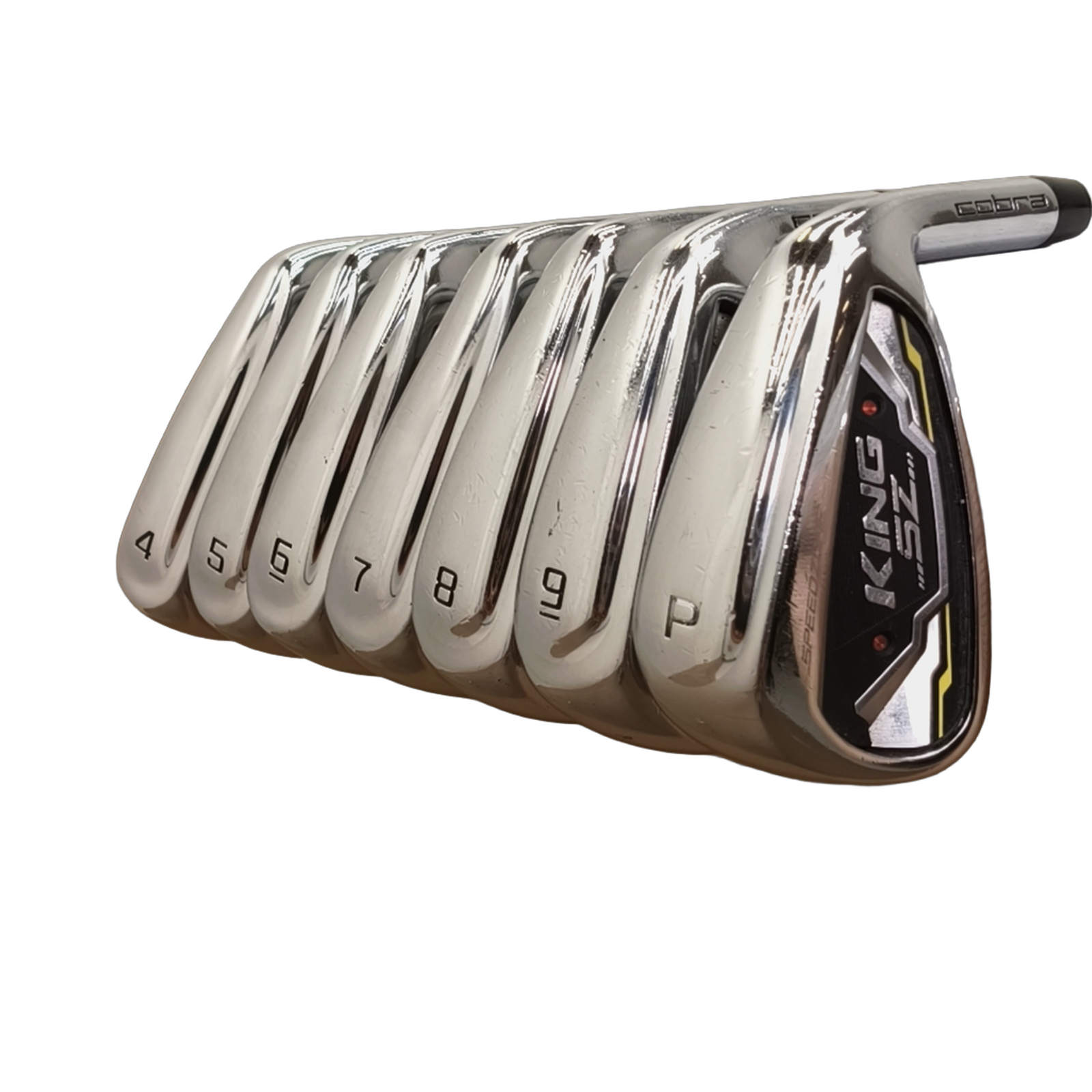 Cobra SZ Jernsæt / 4-PW / Flex X-Stiff / Stål [model:birefnet-general] [bg:handrolled]