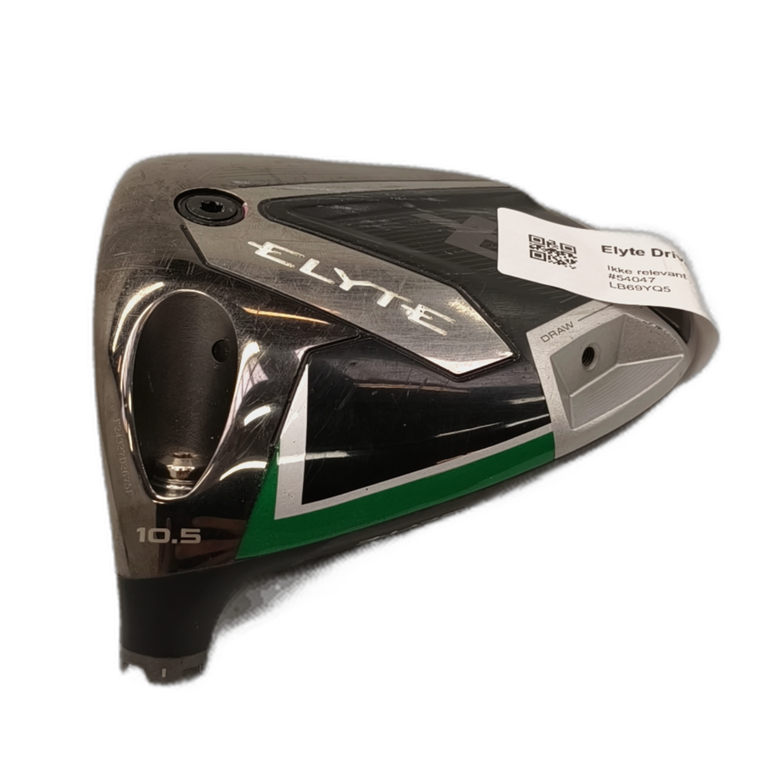 Venstre Callaway Elyte Driver Hoved / Loft 10.5 [model:silueta] [bg:handrolled]