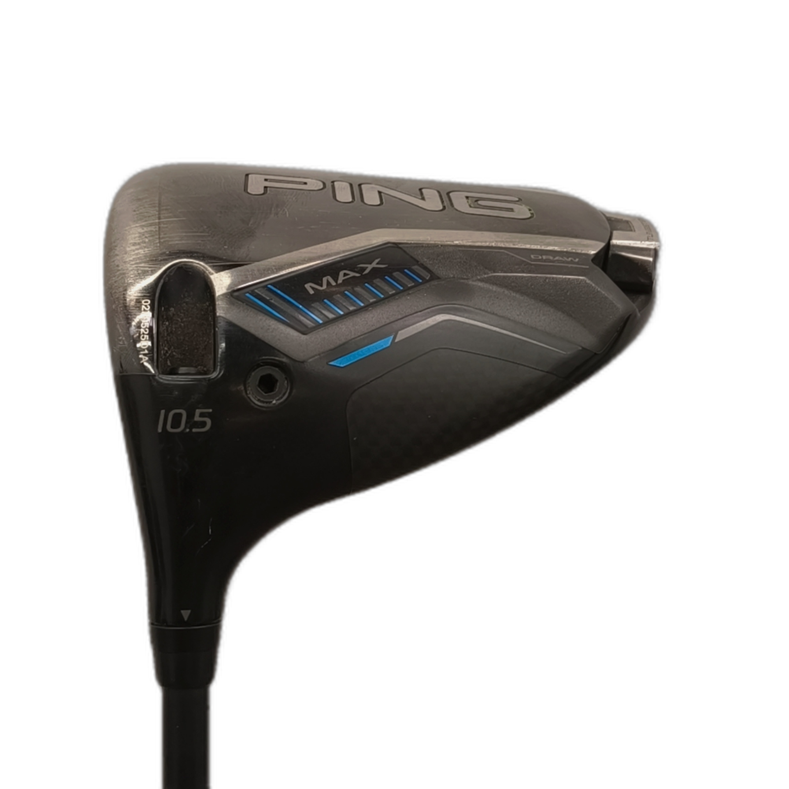 Venstre PING G440 Max Driver / Flex Stiff / Loft 10.5 [model:silueta] [bg:handrolled]
