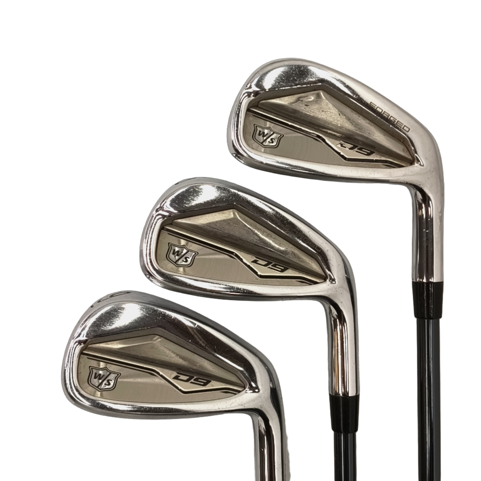 Wilson Staff D9 Jernsæt / 6-PW+GW / Flex A-flex / Grafit [model:birefnet-general] [bg:handrolled]
