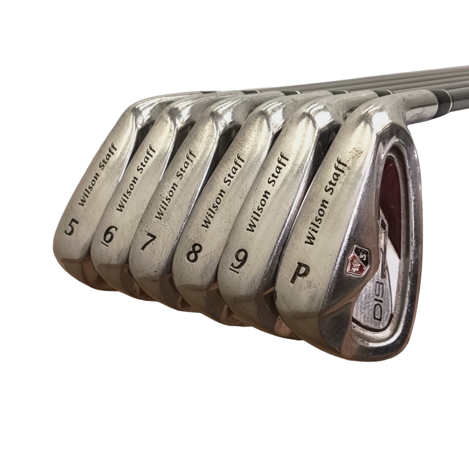 Wilson DI9 Jernsæt / 5-PW / Flex Regular / Grafit [model:birefnet-general] [bg:handrolled]