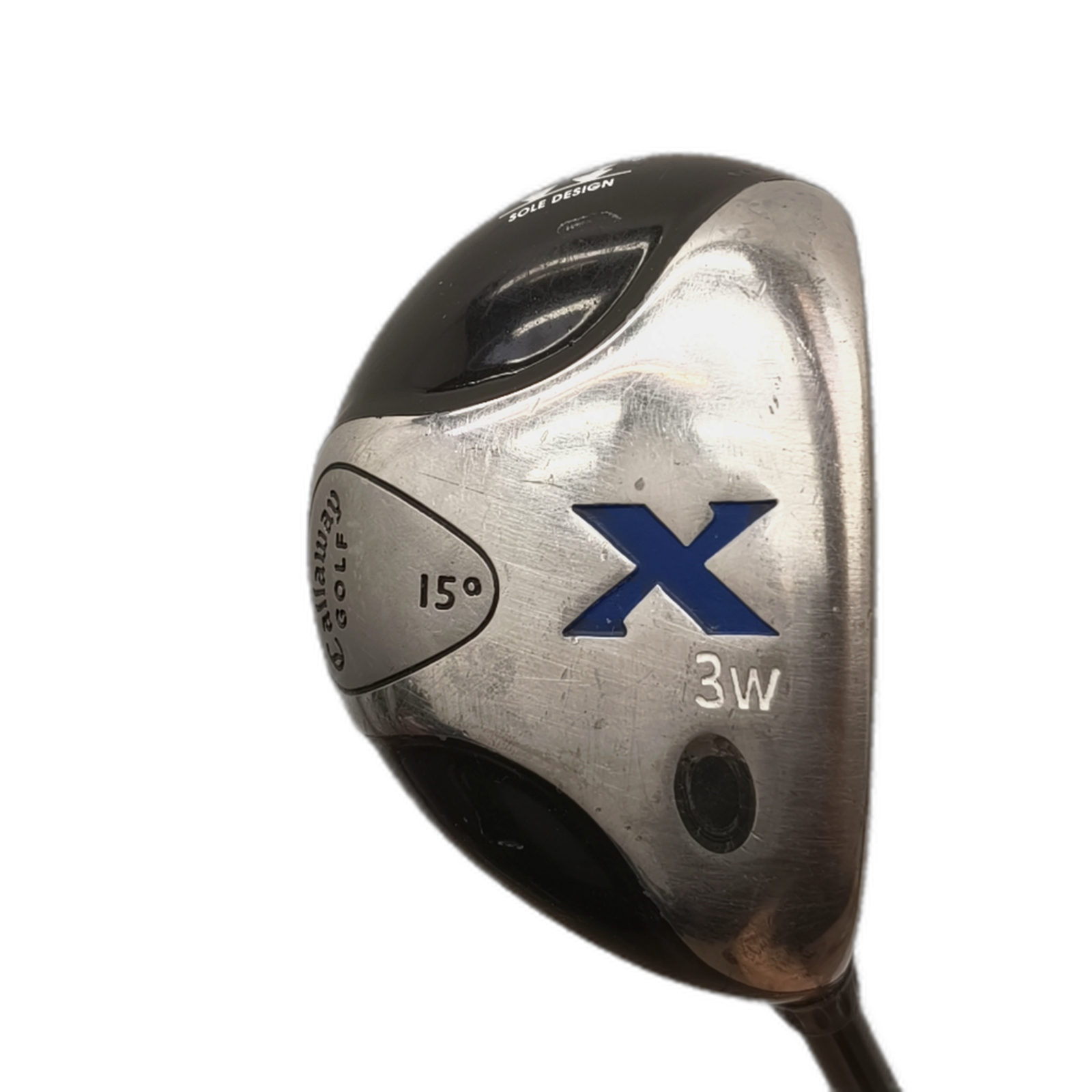 Callaway X Fairway Wood / Flex Regular / #3/15 [model:silueta] [bg:handrolled]
