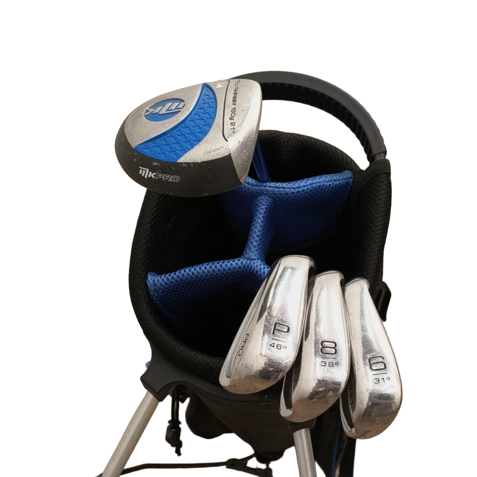 Venstre MK Pro MK-05 Komplet Sæt Med Bag / 6i+8i+Pw / Flex Junior  / Grafit [model:birefnet-general] [bg:handrolled]
