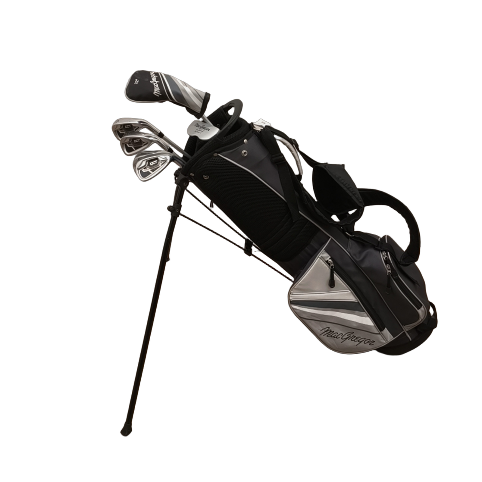 MacGregor DCT  Komplet Sæt Med Bag / 5i+7i+9i+SW / Flex Junior  / Grafit [model:birefnet-general] [bg:handrolled]