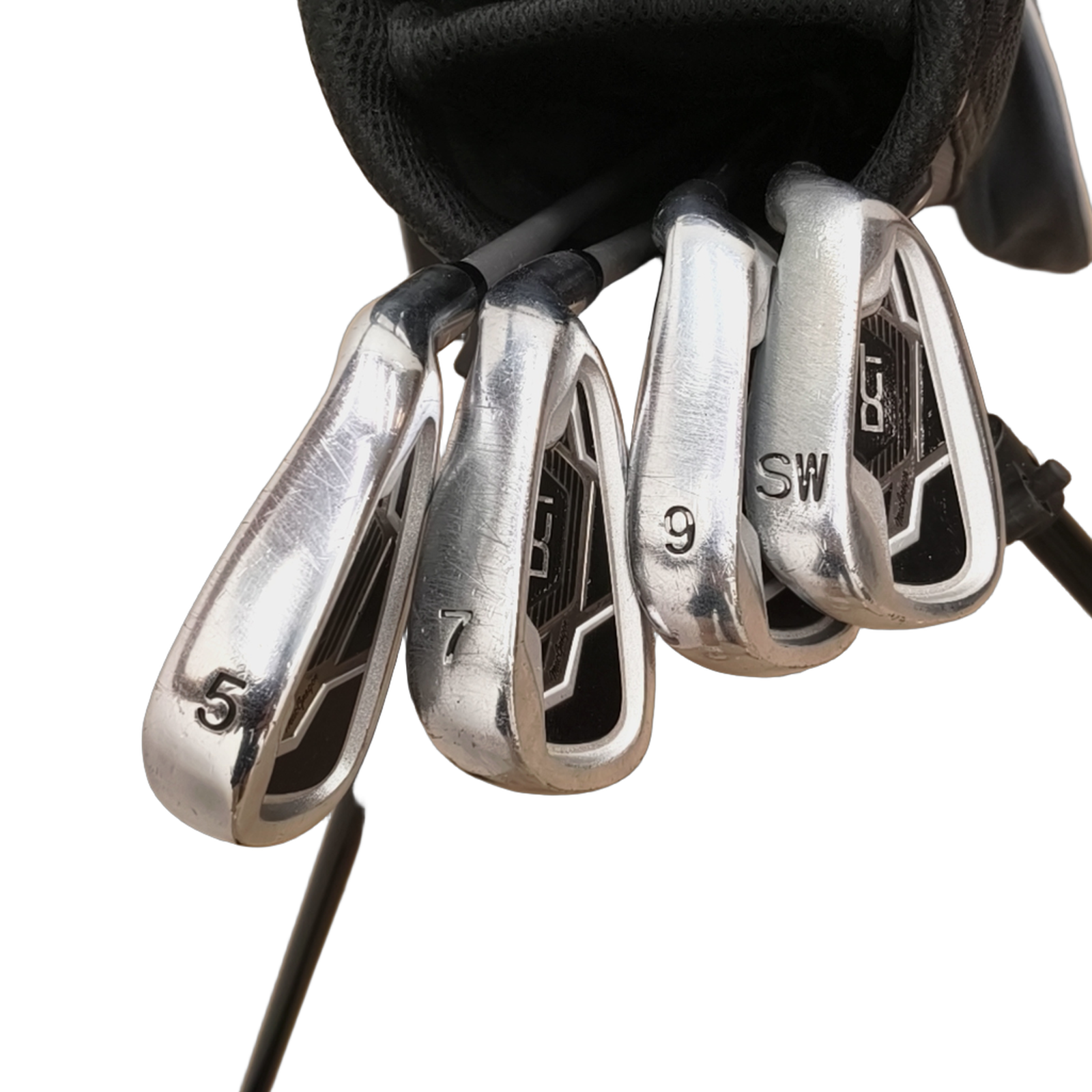 MacGregor DCT  Komplet Sæt Med Bag / 5i+7i+9i+SW / Flex Junior  / Grafit [model:birefnet-general] [bg:handrolled]