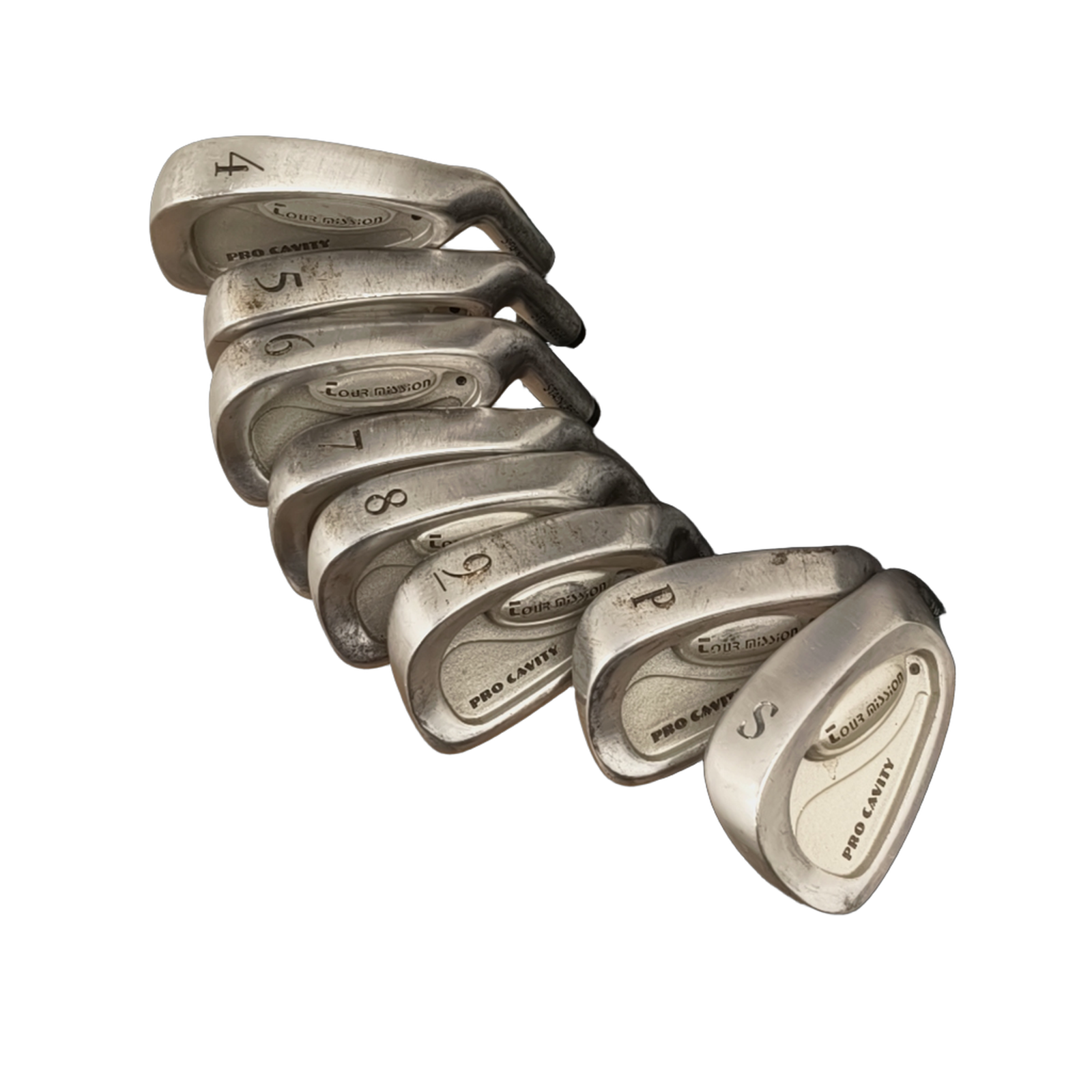 Tour Mission Pro Cavity Komplet Sæt Med Bag / 4-PW+SW / Flex Ladies / Grafit [model:birefnet-general] [bg:handrolled]