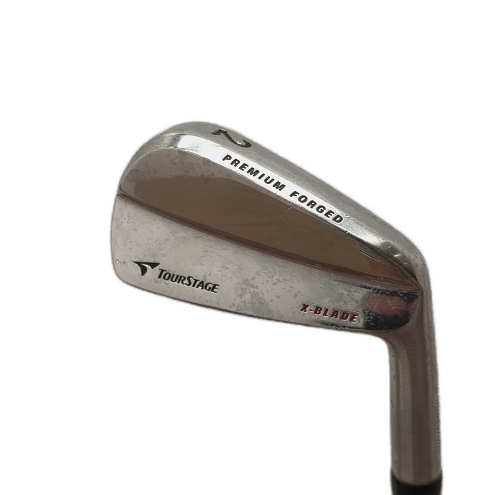 Bridgestone X-Blade #2 Utility Iron / Flex Stiff / #2/18 [model:silueta] [bg:handrolled]