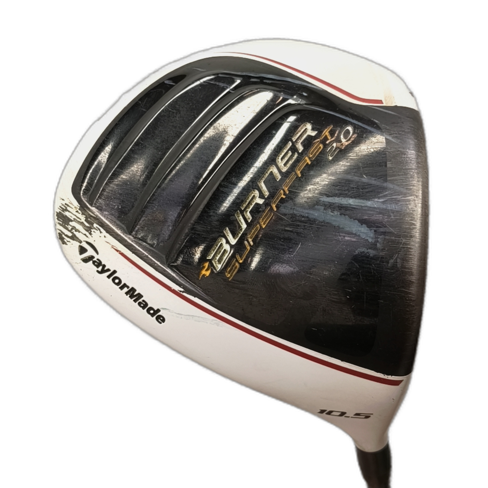 TaylorMade Burner Superfast 2.0 Driver / Flex Regular / Loft 10.5 [model:silueta] [bg:handrolled]