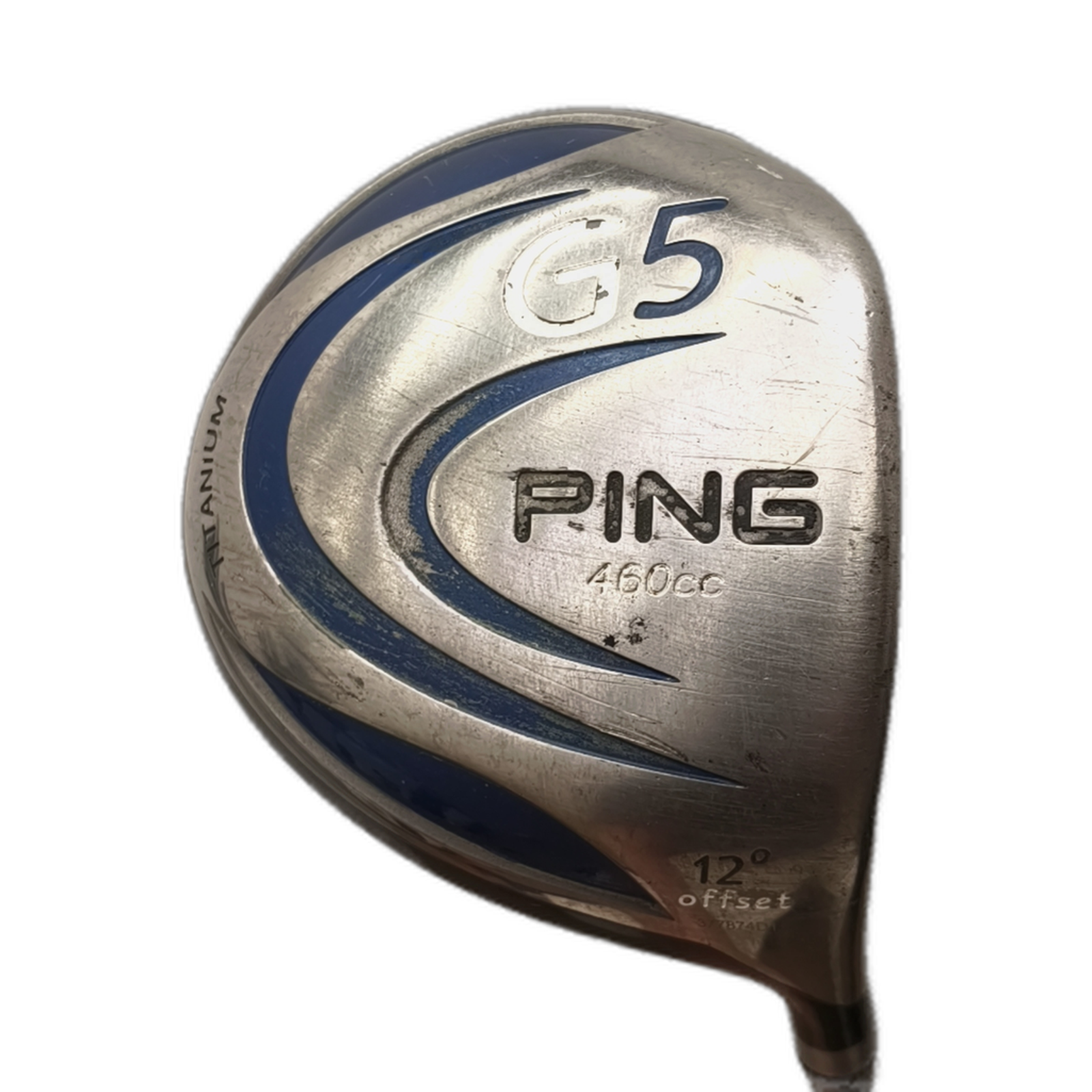 PING G5 Offset Driver / Flex Regular / Loft 12 [model:silueta] [bg:handrolled]