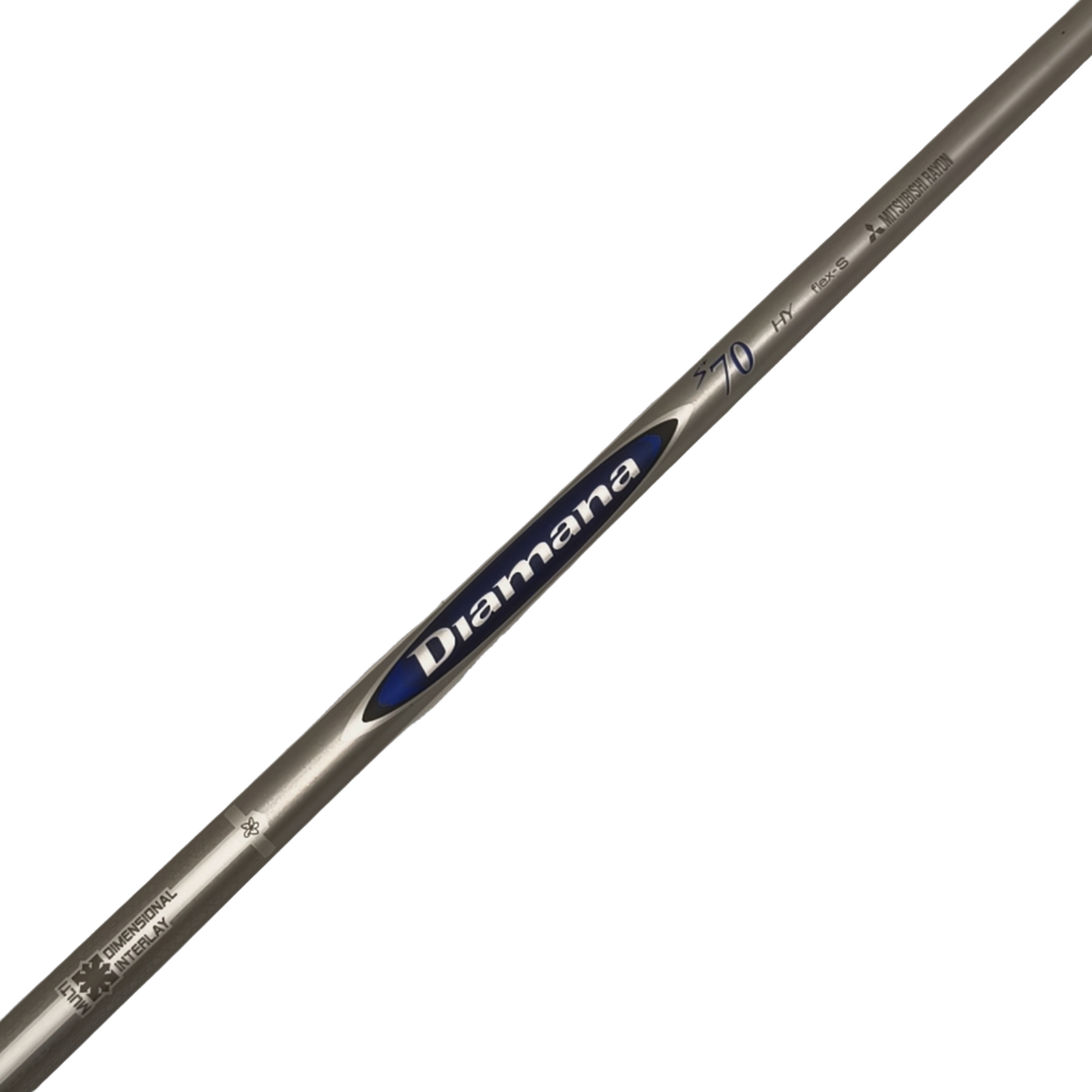 Mitsubishi Rayon Diamana S+70 #3 Hybrid Skaft / Flex Stiff / [model:birefnet-general] [bg:handrolled]