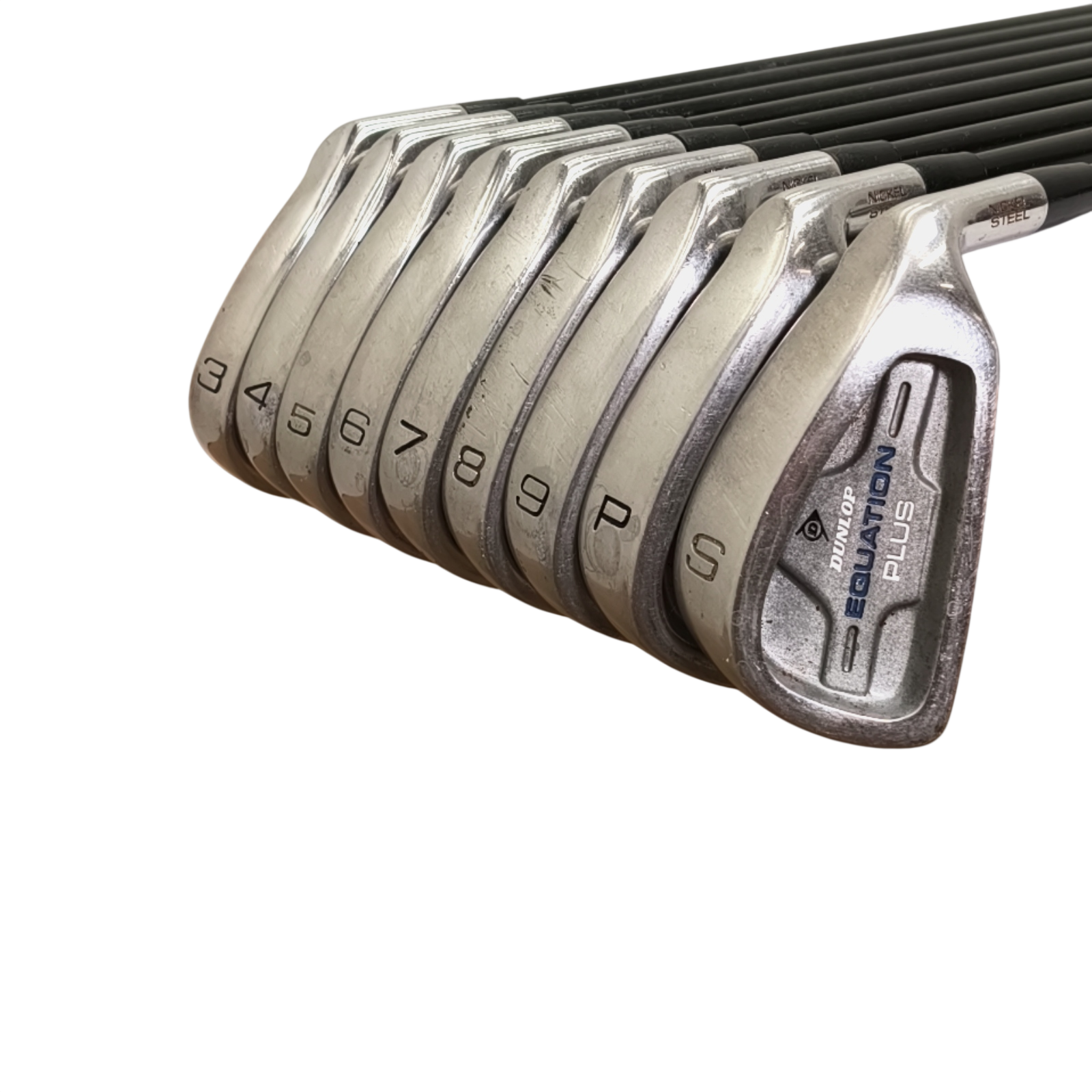 Dunlop Equation+ Jernsæt / 3-PW+SW / Flex A-flex / Grafit [bg:photoroom-fallback]