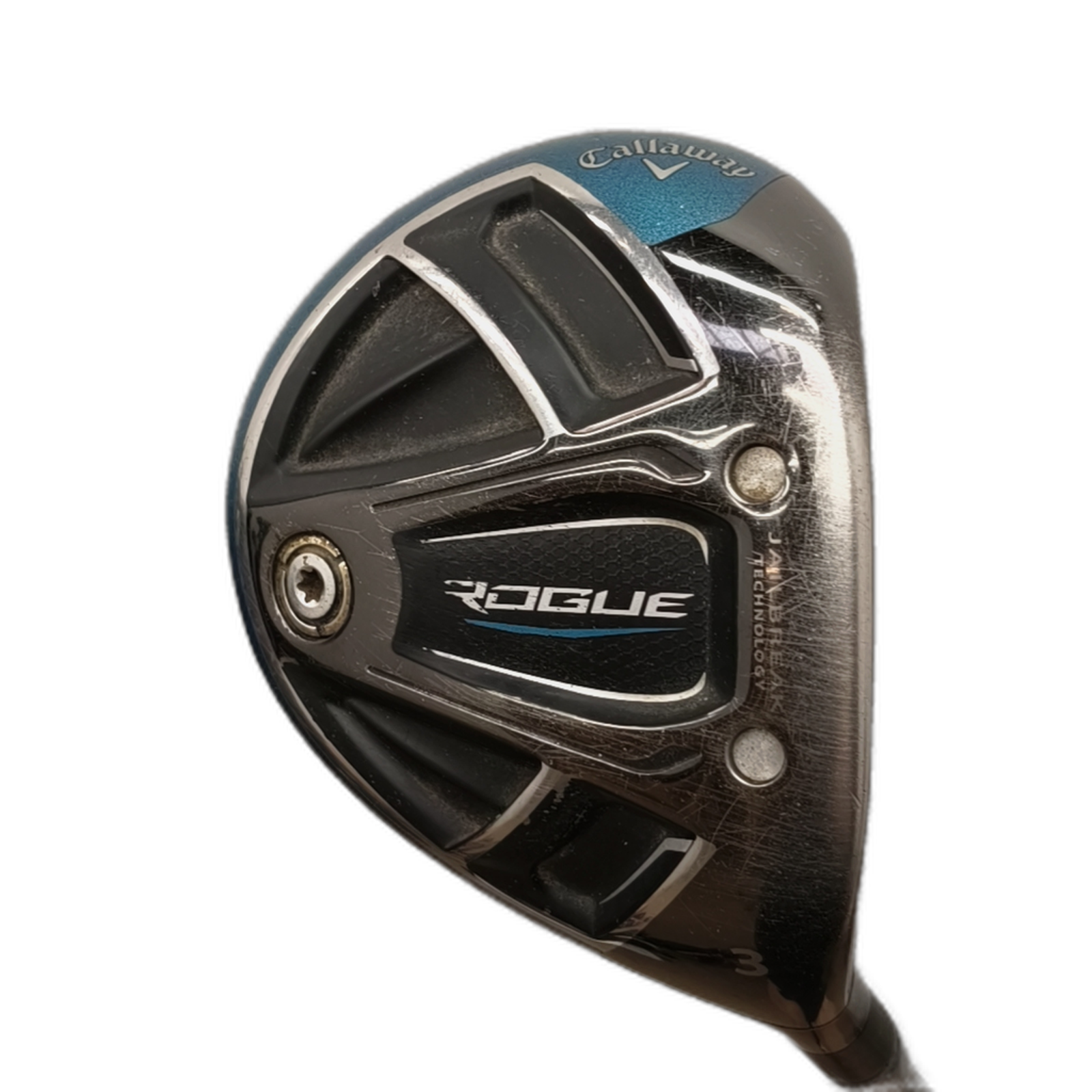 Callaway Rogue Fairway Wood / Flex Regular / #3/15 [model:silueta] [bg:handrolled]