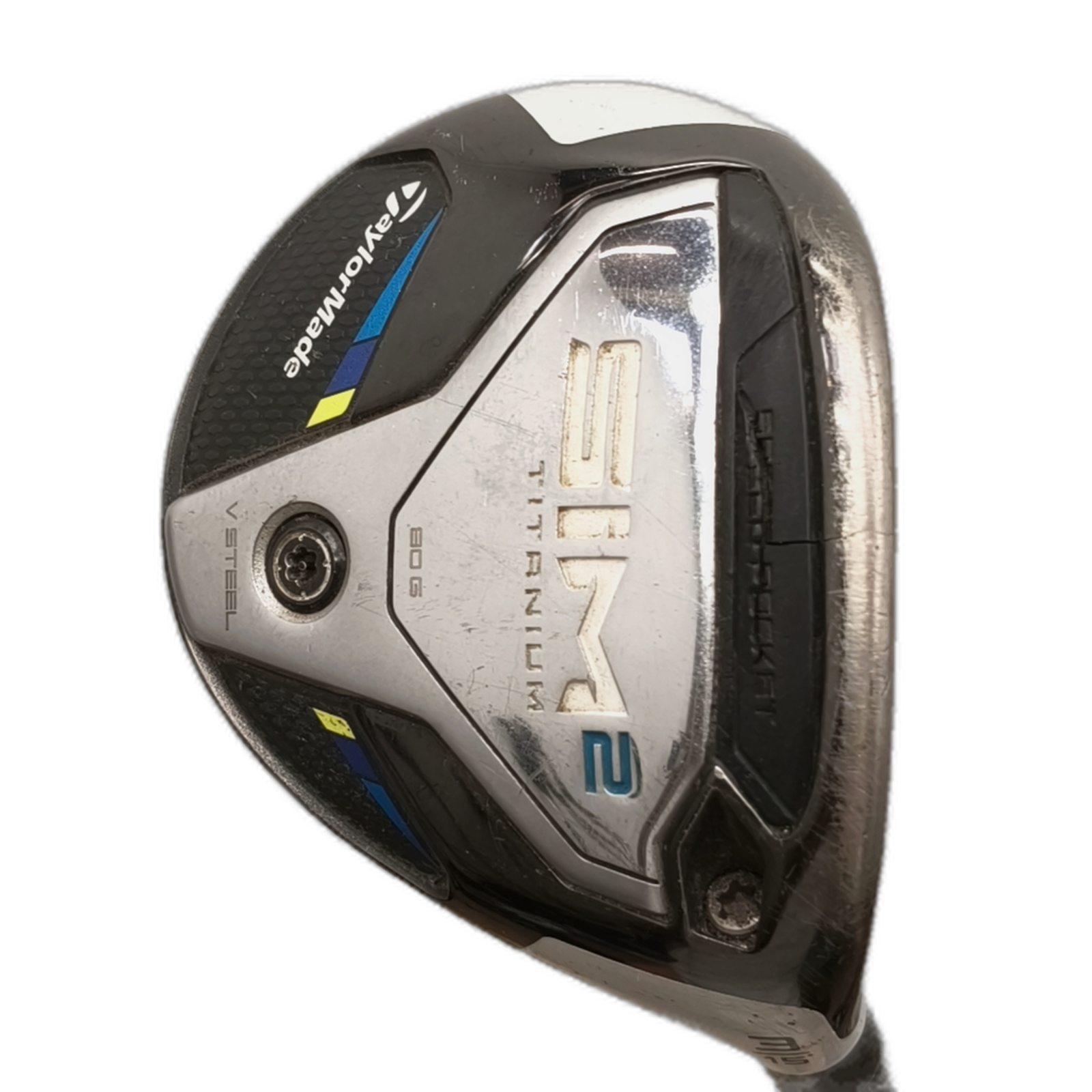 TaylorMade Sim 2 Titanium Fairway Wood / Flex X-Stiff / #3/15 [model:silueta] [bg:handrolled]
