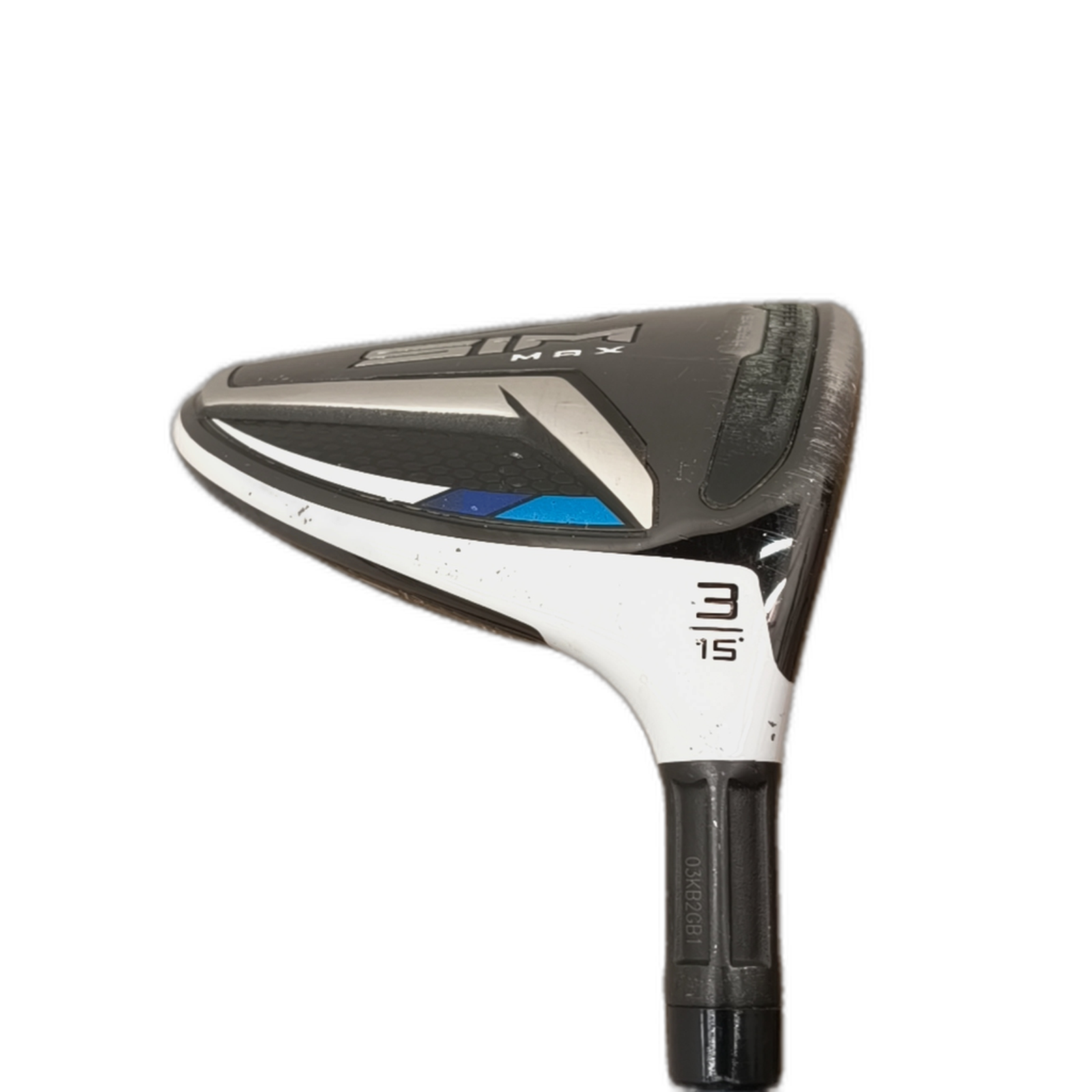 TaylorMade SIM Max Fairway Wood / Flex Regular / #3/15 [model:silueta] [bg:handrolled]