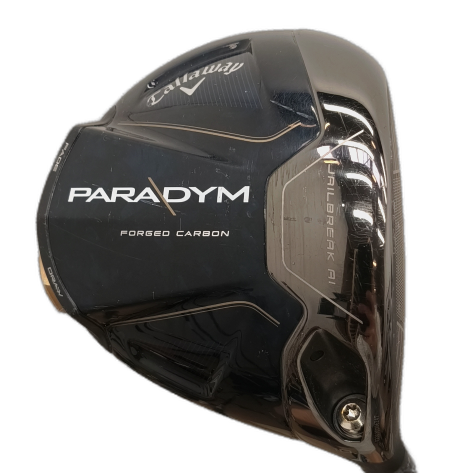 Callaway Paradym Driver / Flex Regular / Loft 10.5 [model:silueta] [bg:handrolled]