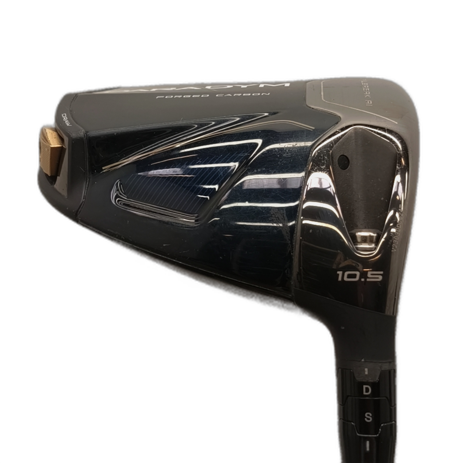 Callaway Paradym Driver / Flex Regular / Loft 10.5 [model:silueta] [bg:handrolled]