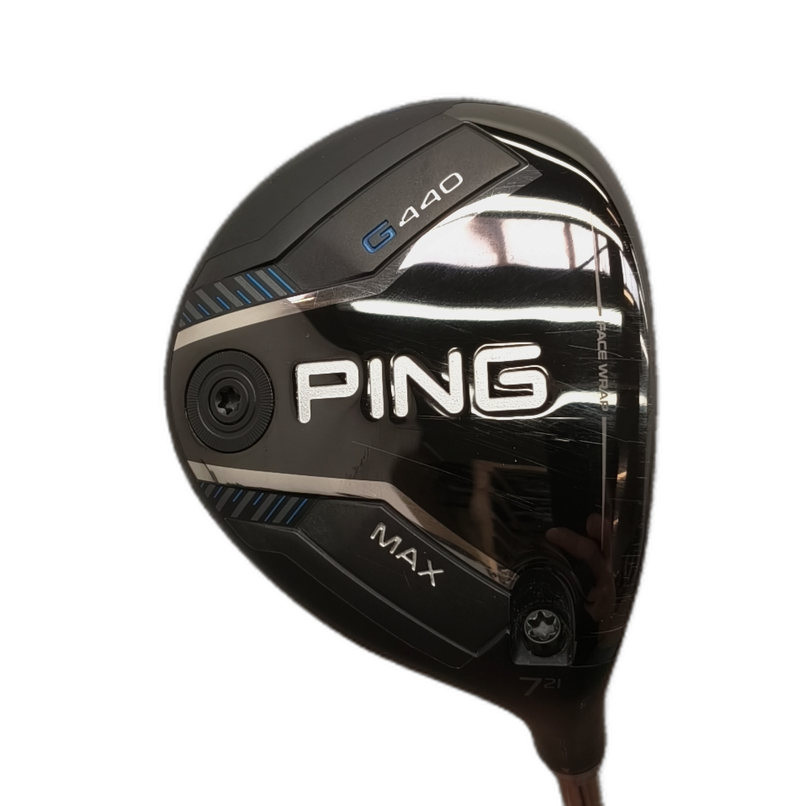 PING G440 Max Fairway Wood / Flex Stiff / #7/21 [model:silueta] [bg:handrolled]