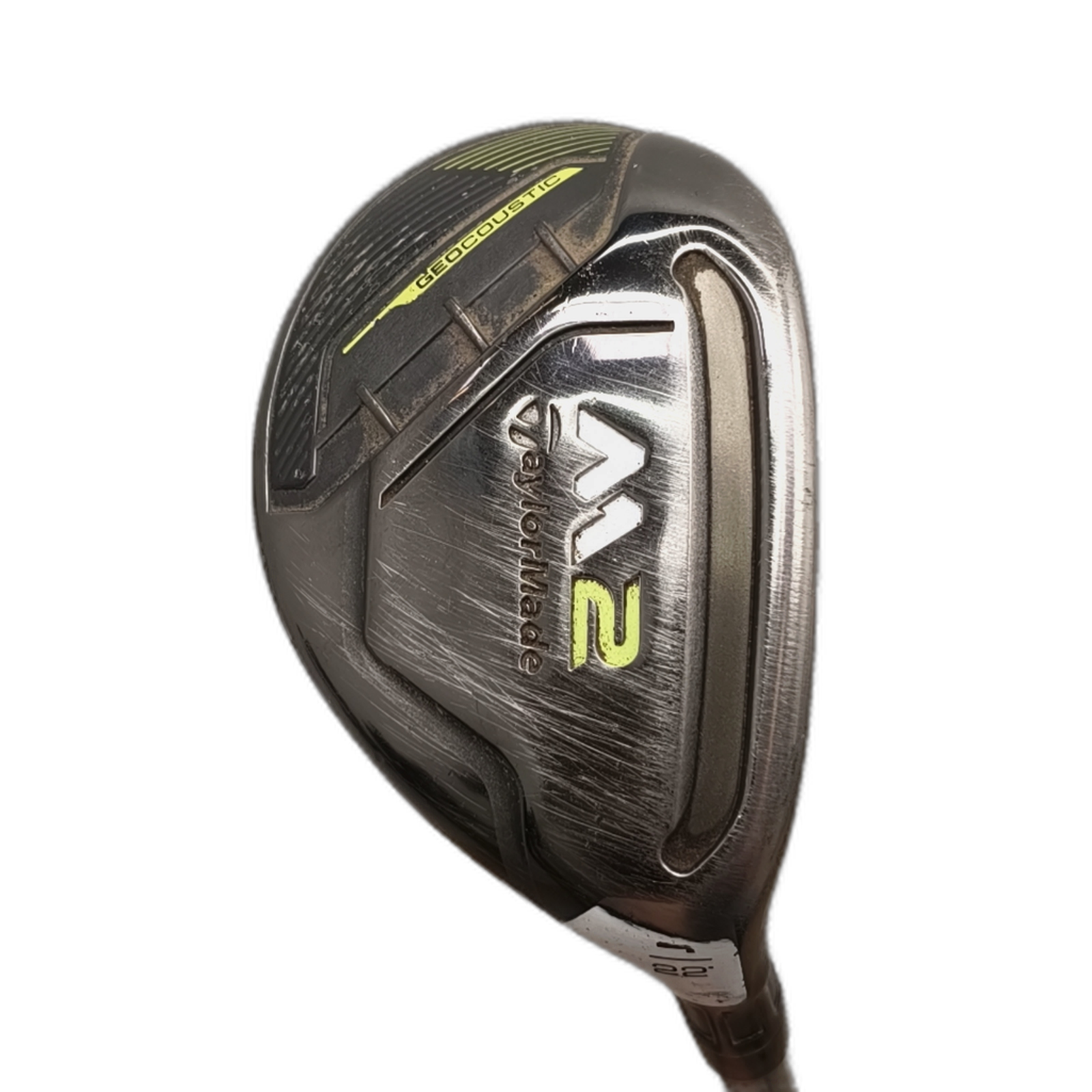 TaylorMade M2 2017 Hybrid / Flex Ladies / #4/22 [model:silueta] [bg:handrolled]