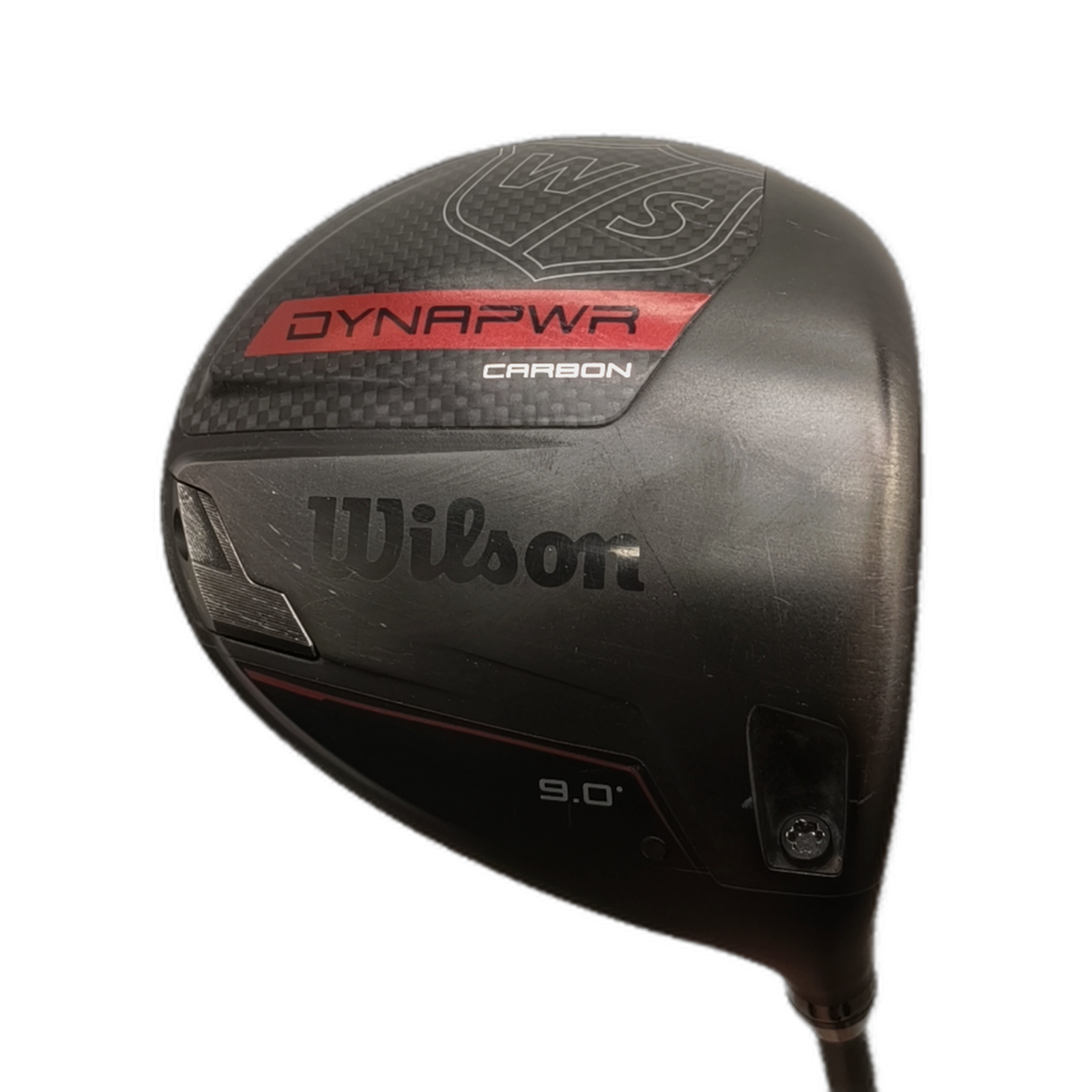 Wilson DynaPower Carbon Driver / Flex Stiff / Loft 9 [model:silueta] [bg:handrolled]