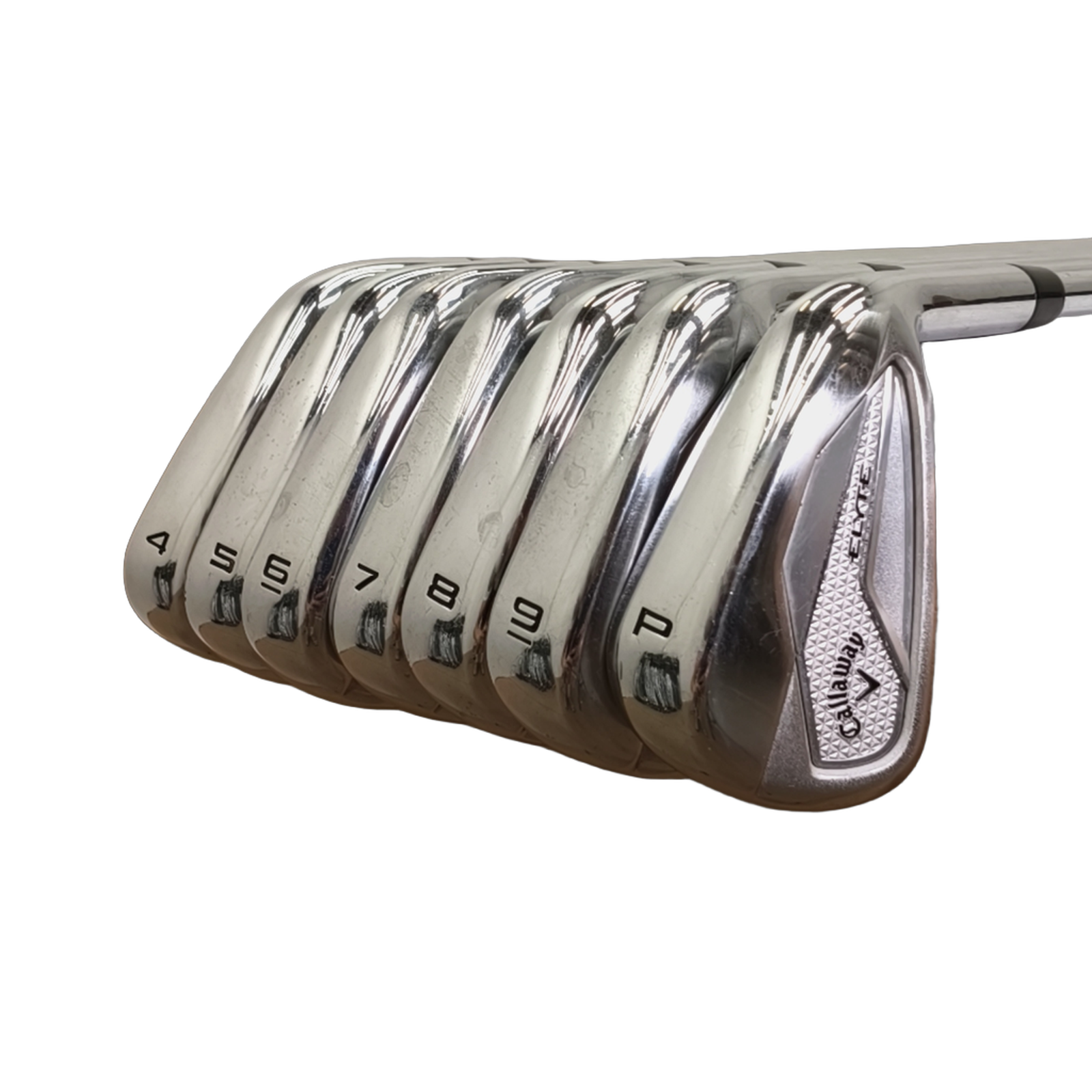 Callaway Elyte Jernsæt / 4-PW / Flex X-Stiff / SteelFiber [model:birefnet-general] [bg:handrolled]