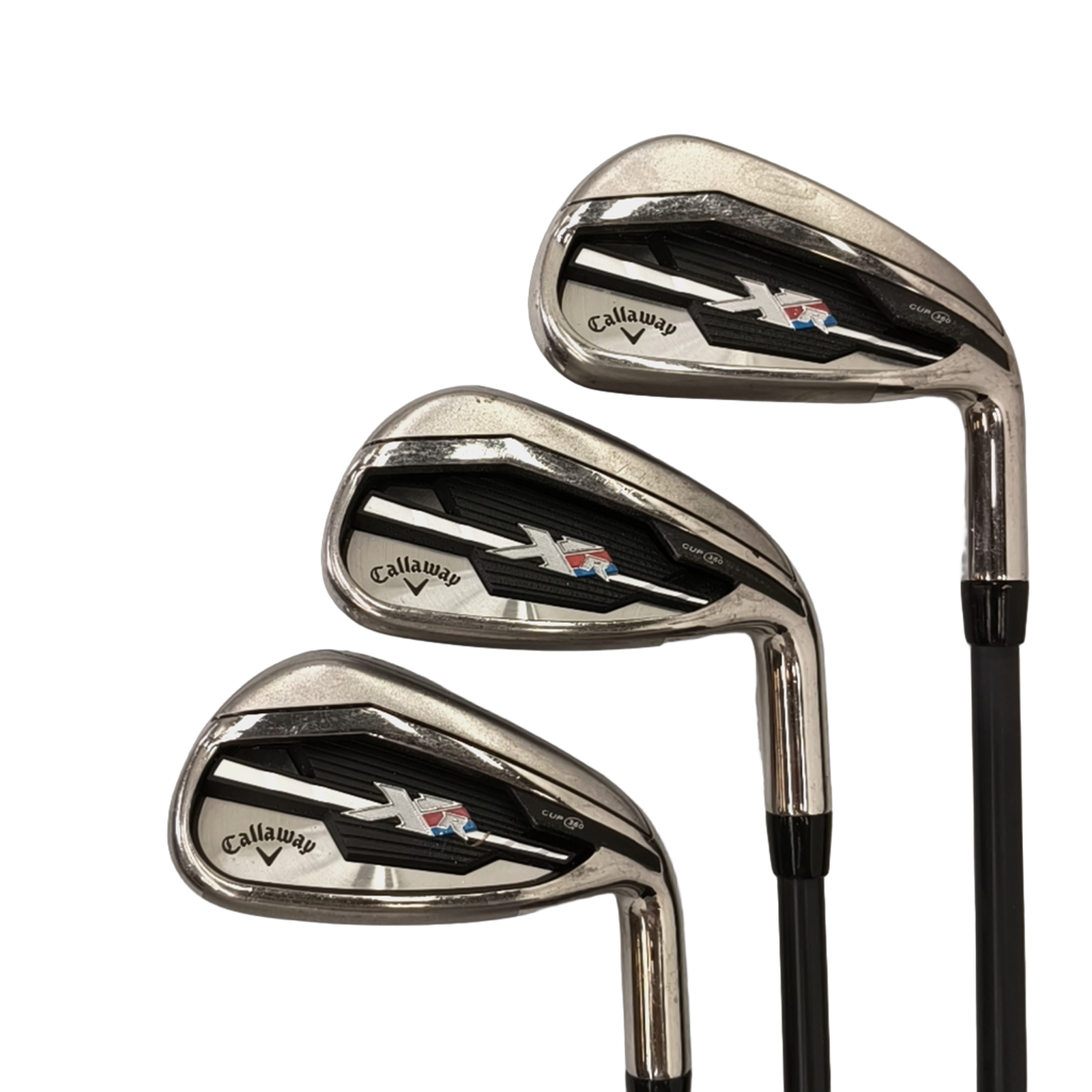 Callaway XR Jernsæt / 4-PW+SW / Flex A-flex / Grafit [model:birefnet-general] [bg:handrolled]