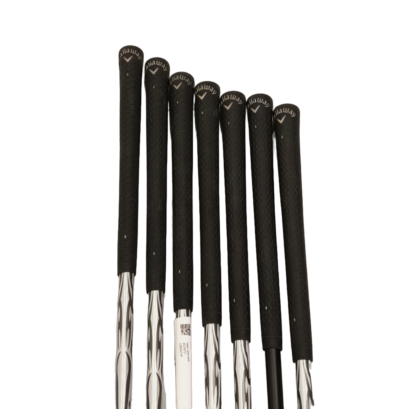 Venstre Callaway X Hot Jernsæt / 5-PW+SW / Flex A-flex / Grafit [model:birefnet-general] [bg:handrolled]