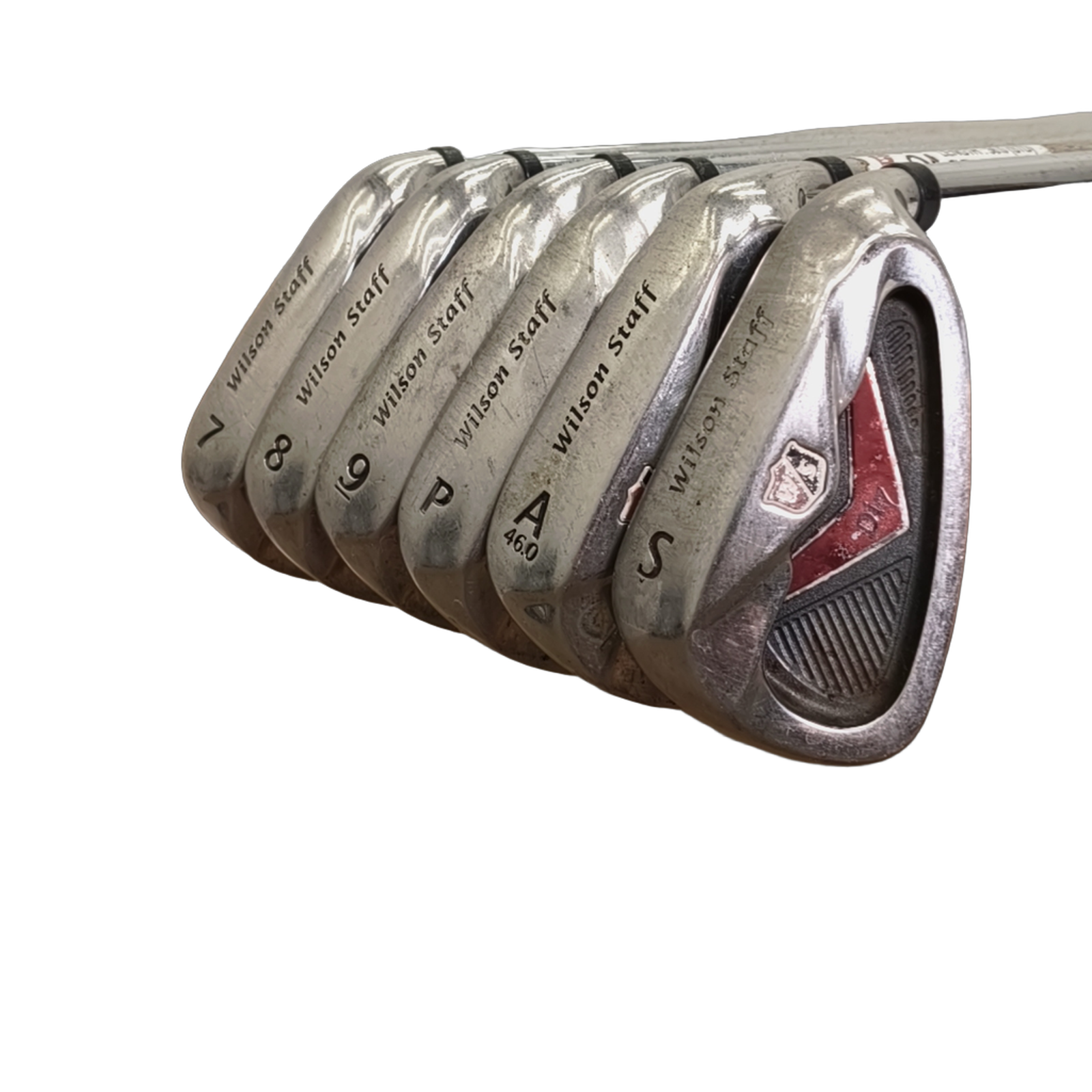 Wilson Staff Di7 Jernsæt / 7-PW+AW+SW / Flex Uniflex / Stål [model:birefnet-general] [bg:handrolled]