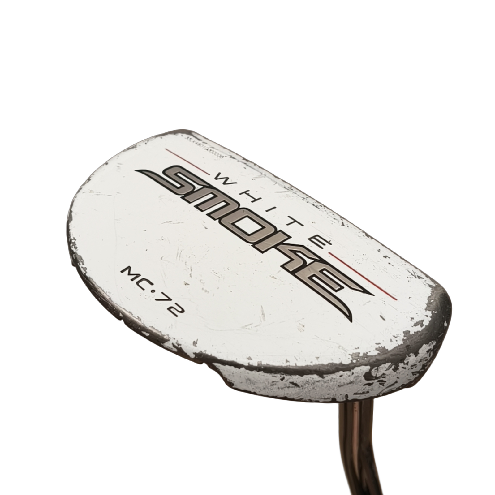 TaylorMade White Smoke MC72 Putter / 30,5" [model:birefnet-general] [bg:handrolled]
