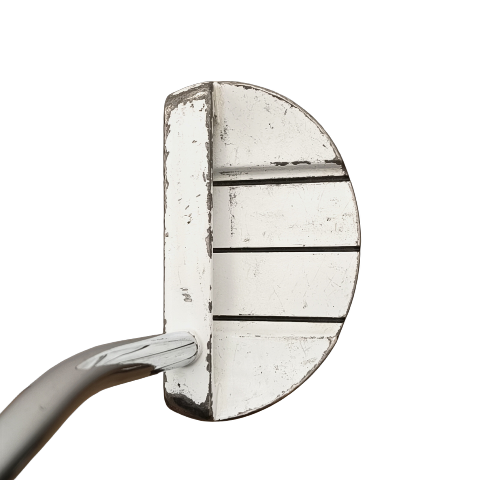 TaylorMade White Smoke MC72 Putter / 30,5" [model:birefnet-general] [bg:handrolled]