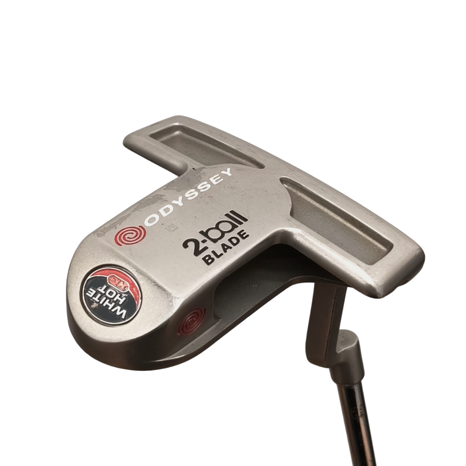 Odyssey 2-ball blade Putter / 33,5" [model:birefnet-general] [bg:handrolled]