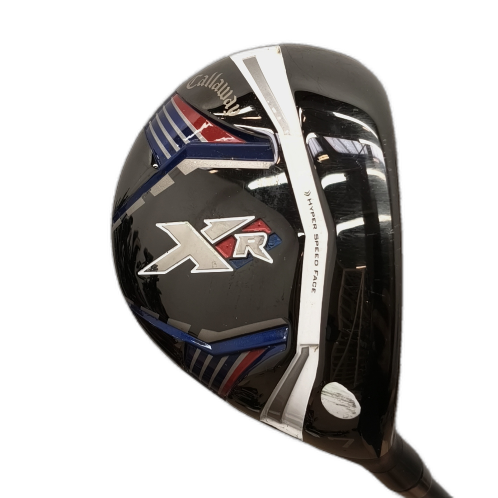 Callaway XR Fairway Wood / Flex A-flex / #7/21 [model:silueta] [bg:handrolled]