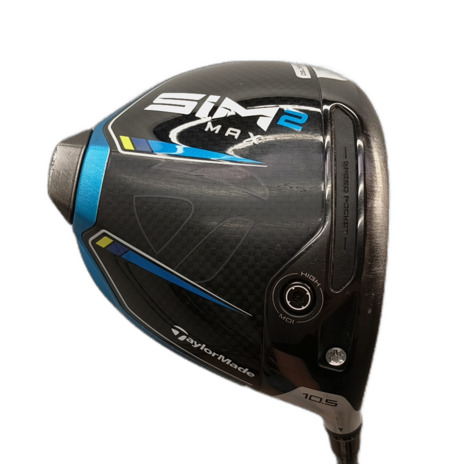TaylorMade Sim 2 Max Driver / Flex Stiff / Loft 10.5 [model:silueta] [bg:handrolled]