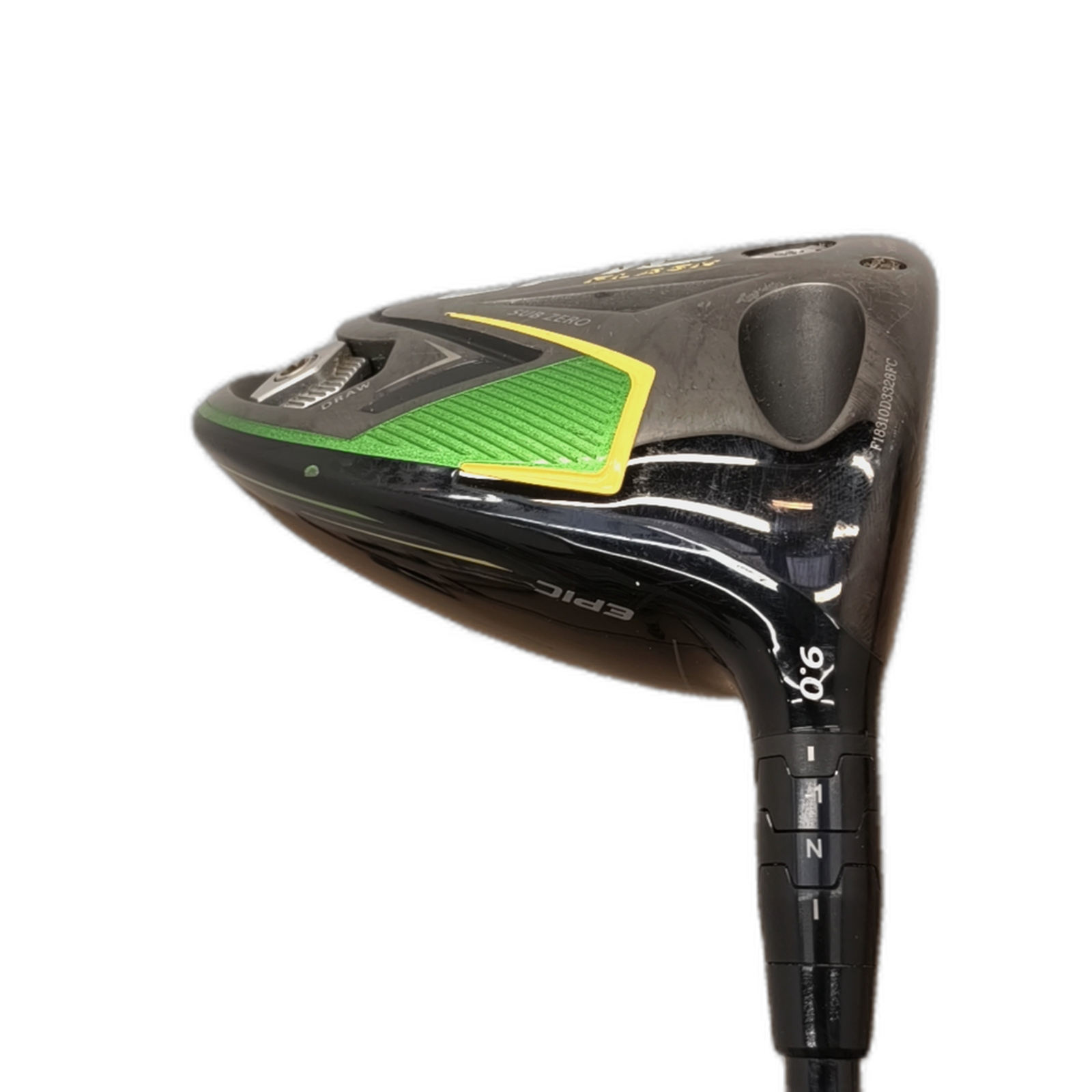 Callaway Epic Flash SubZero Driver / Flex Regular / Loft 9 [model:silueta] [bg:handrolled]