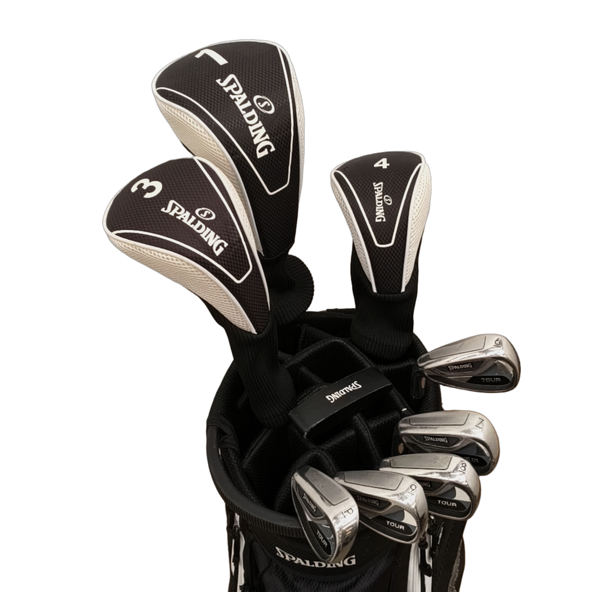 Venstre Spalding Tour  Komplet Sæt Med Bag / 6-PW / Flex Ladies / Grafit [model:birefnet-general] [bg:handrolled]