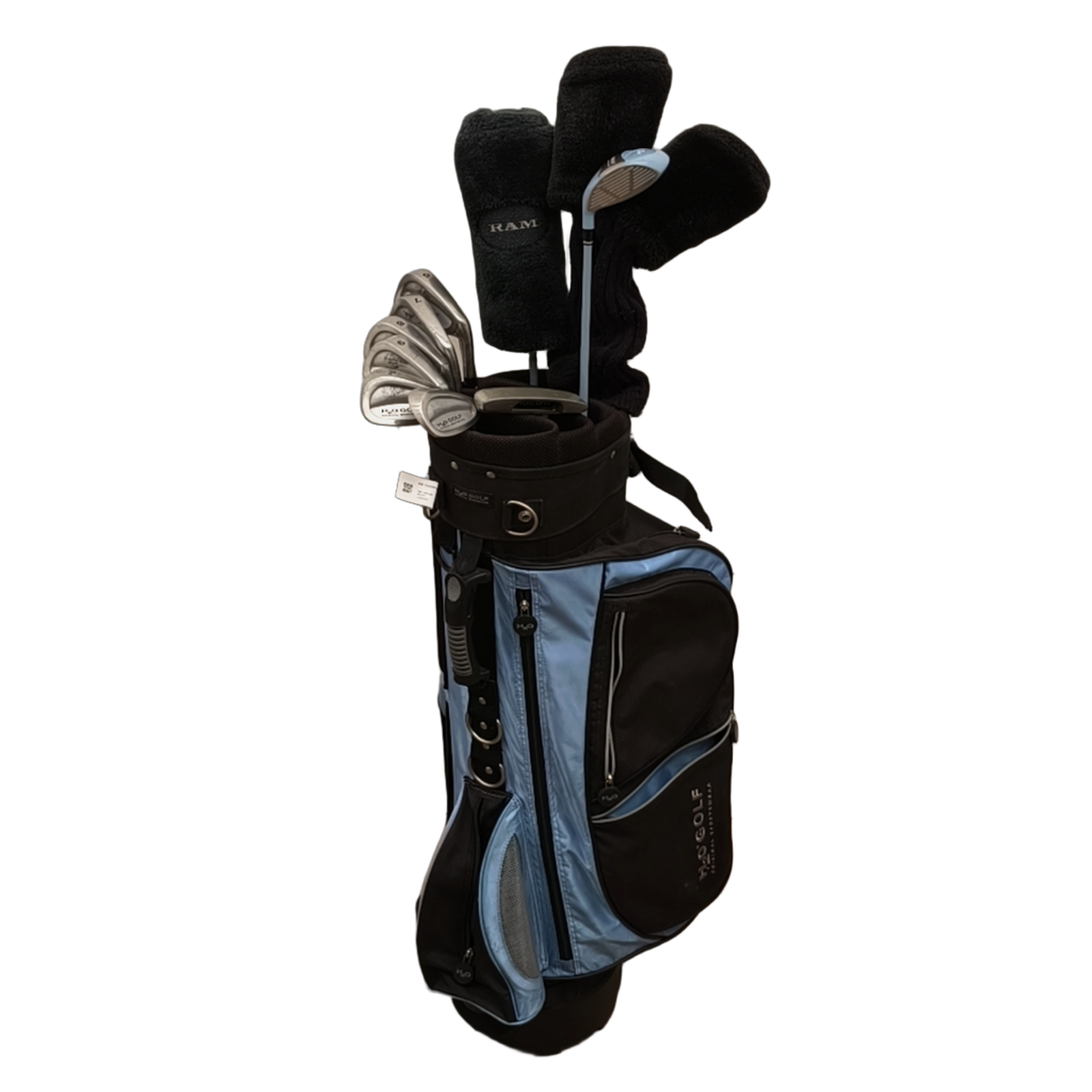H2O Golf Original Komplet Sæt Med Bag / 5-PW+SW / Flex Ladies / Grafit [model:birefnet-general] [bg:handrolled]