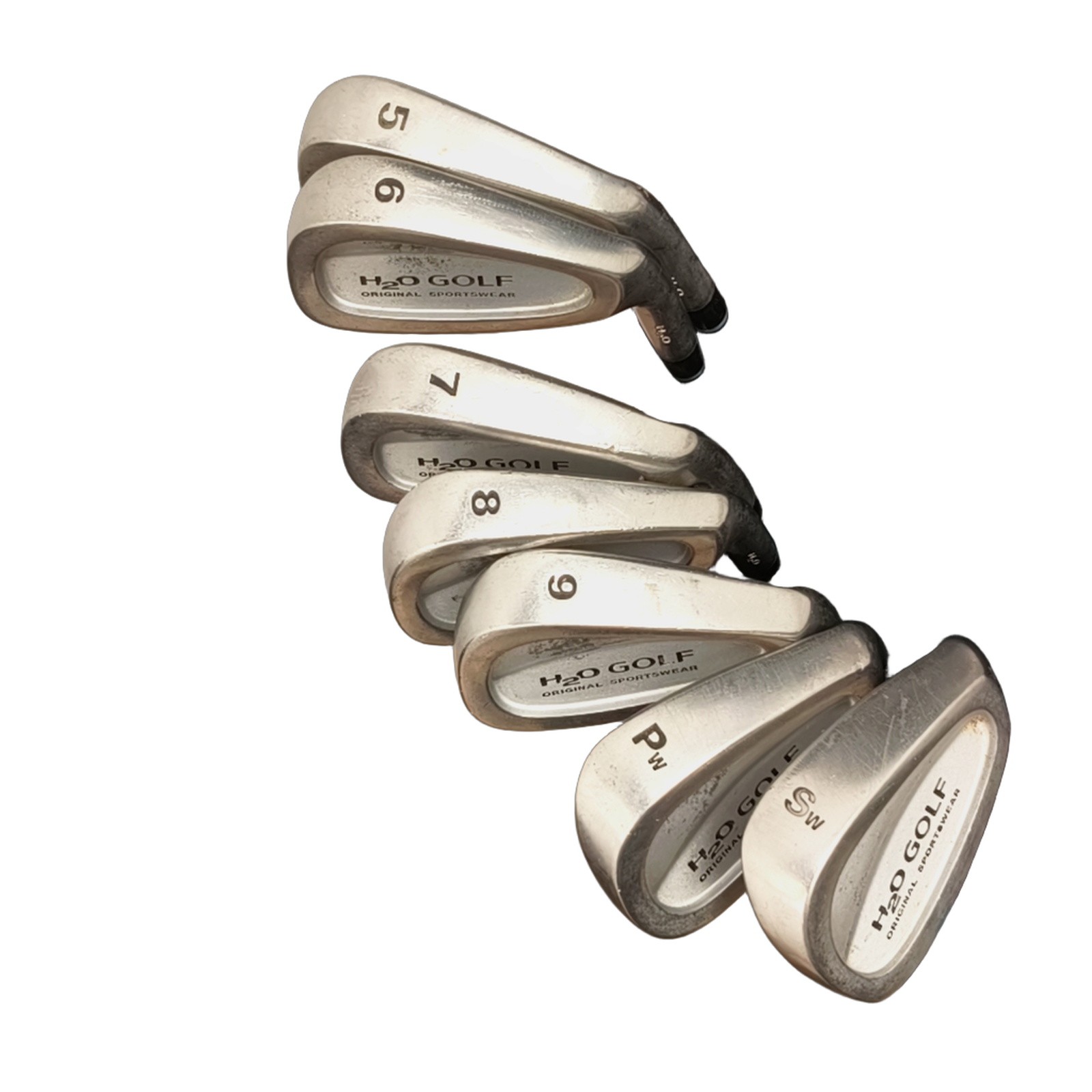 H2O Golf Original Komplet Sæt Med Bag / 5-PW+SW / Flex Ladies / Grafit [model:birefnet-general] [bg:handrolled]