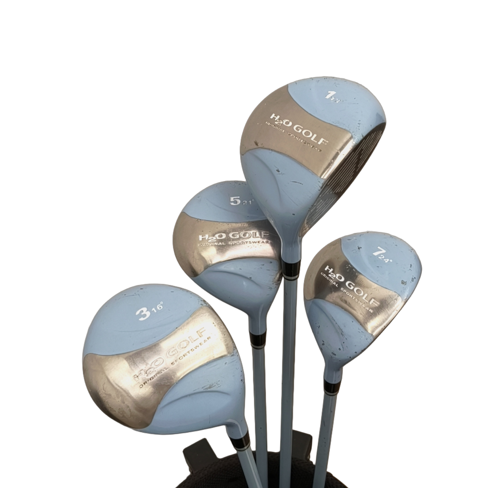 H2O Golf Original Komplet Sæt Med Bag / 5-PW+SW / Flex Ladies / Grafit [model:birefnet-general] [bg:handrolled]