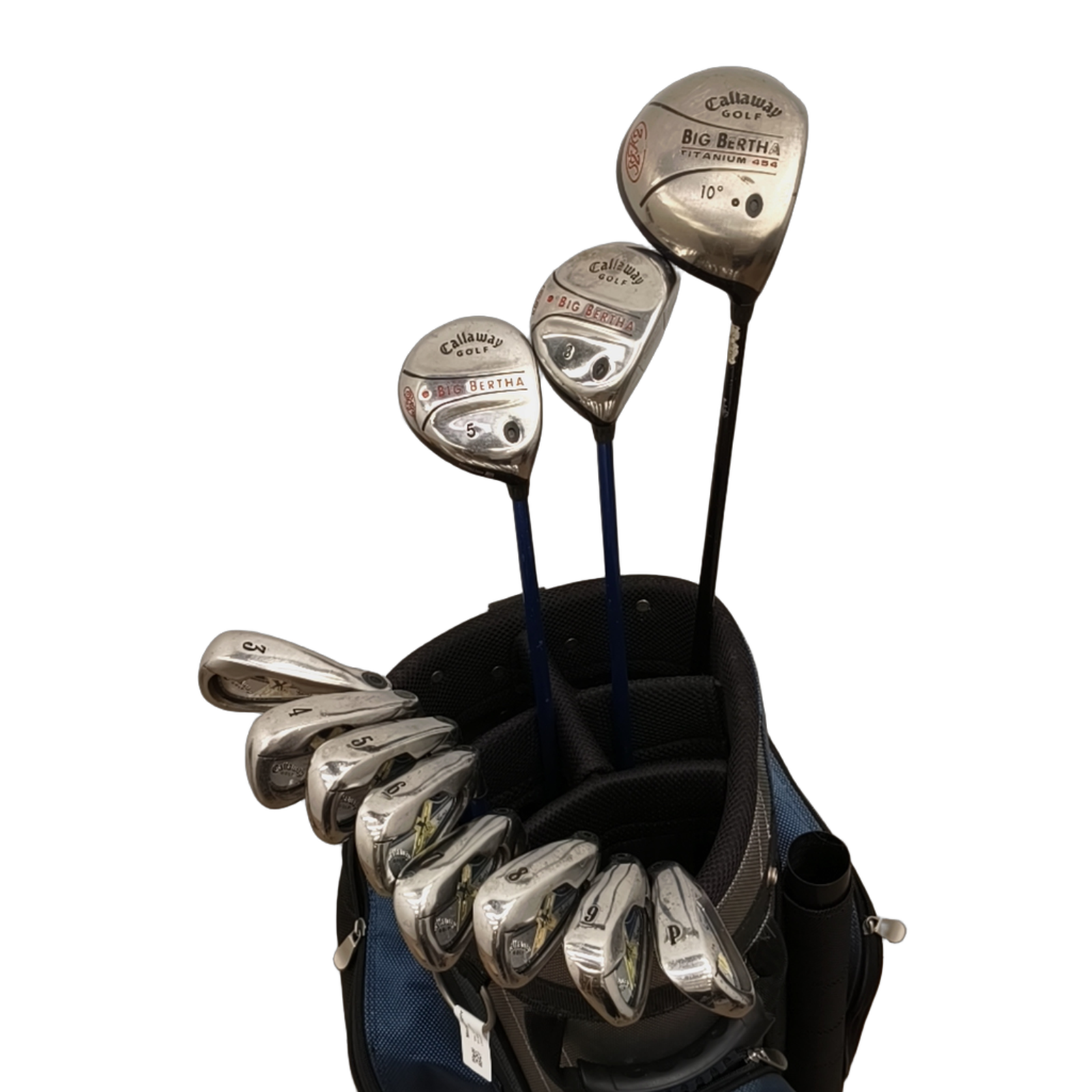 Callaway X-18 Gems Komplet Sæt Uden Bag / 3-PW / Flex Ladies / Grafit [model:birefnet-general] [bg:handrolled]