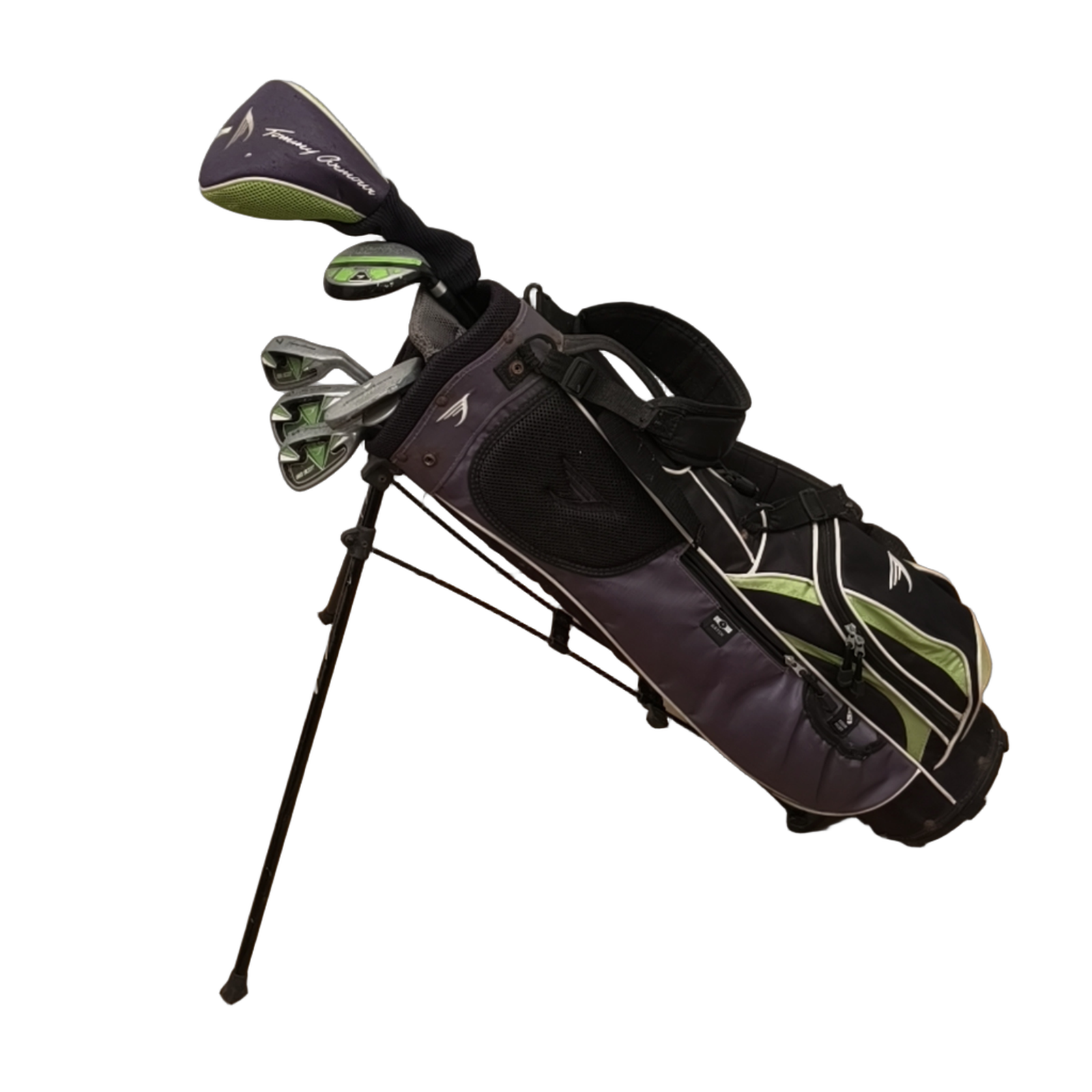 Tommy Armour Big Scot Komplet Sæt Med Bag / 7+9+SW / Flex Junior  / Grafit [model:birefnet-general] [bg:handrolled]