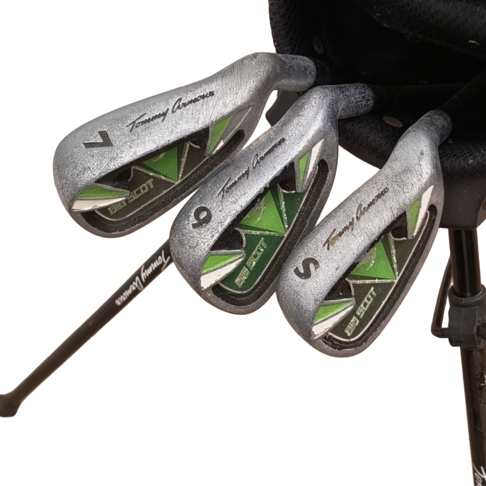 Tommy Armour Big Scot Komplet Sæt Med Bag / 7+9+SW / Flex Junior  / Grafit [model:birefnet-general] [bg:handrolled]